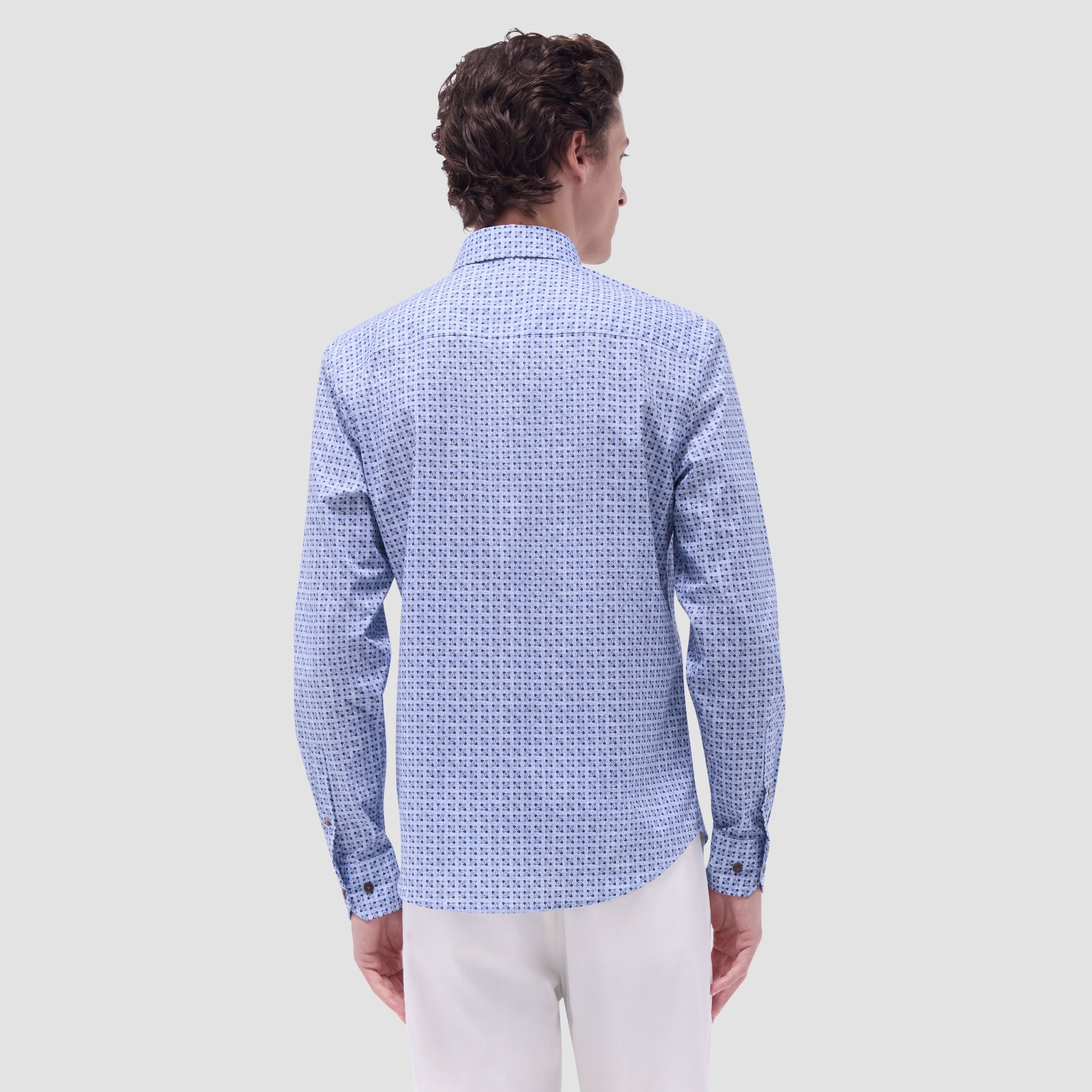 Karl Geometric Floral Shirt