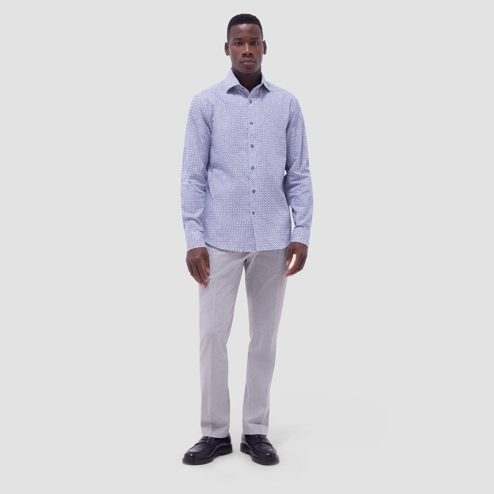 Alvin Geometric Abstract Shirt