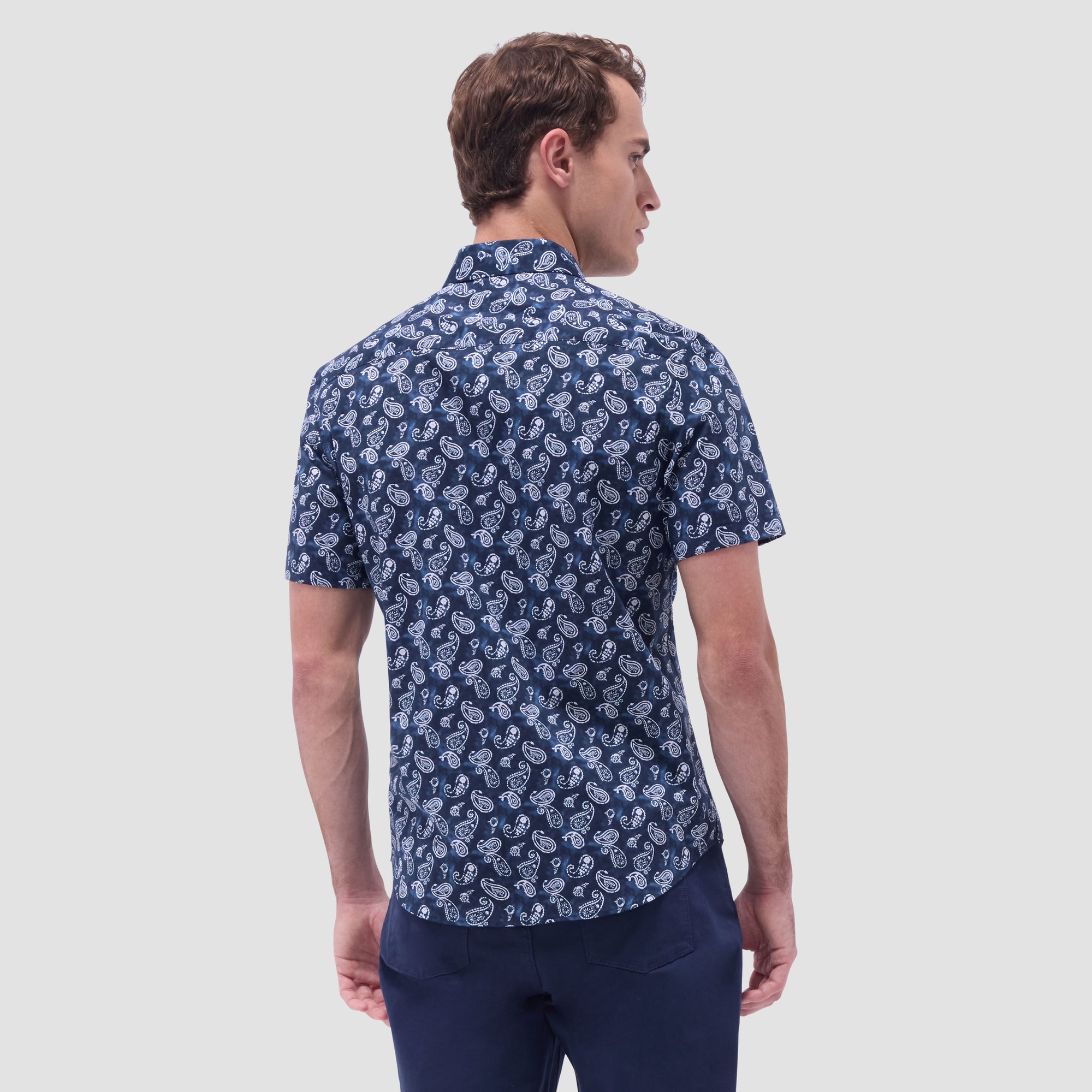 Orson Paisley Short-Sleeve Shirt