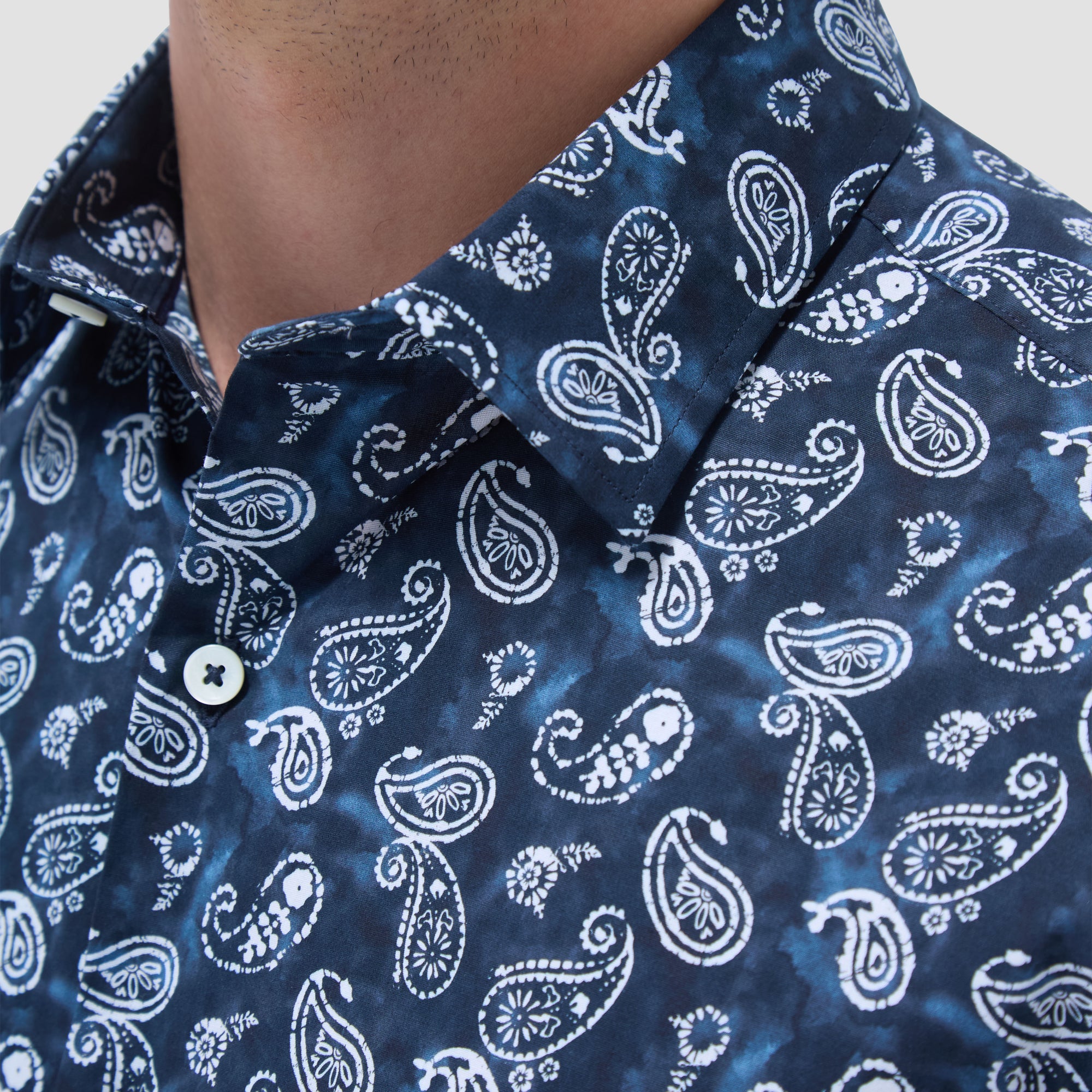 Orson Paisley Short-Sleeve Shirt