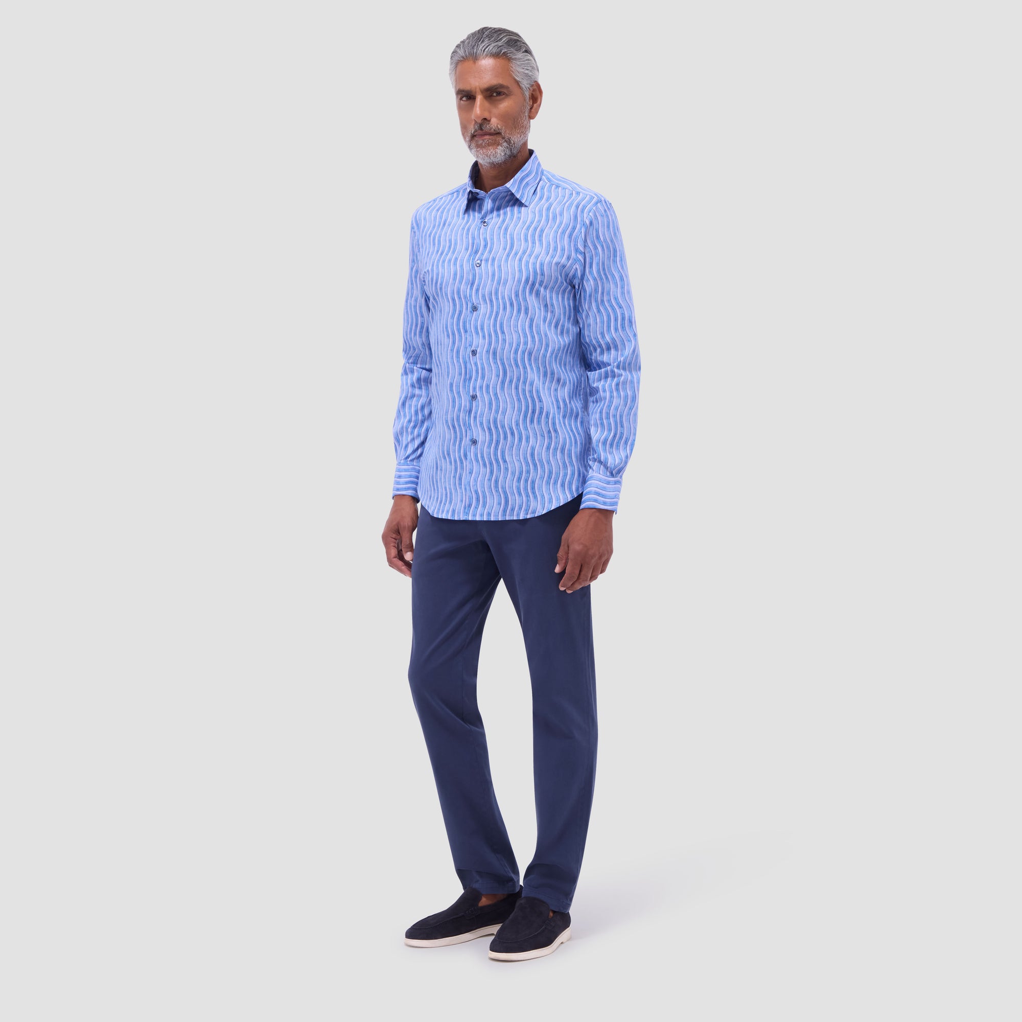 Julian Serpentine Stripe Shirt