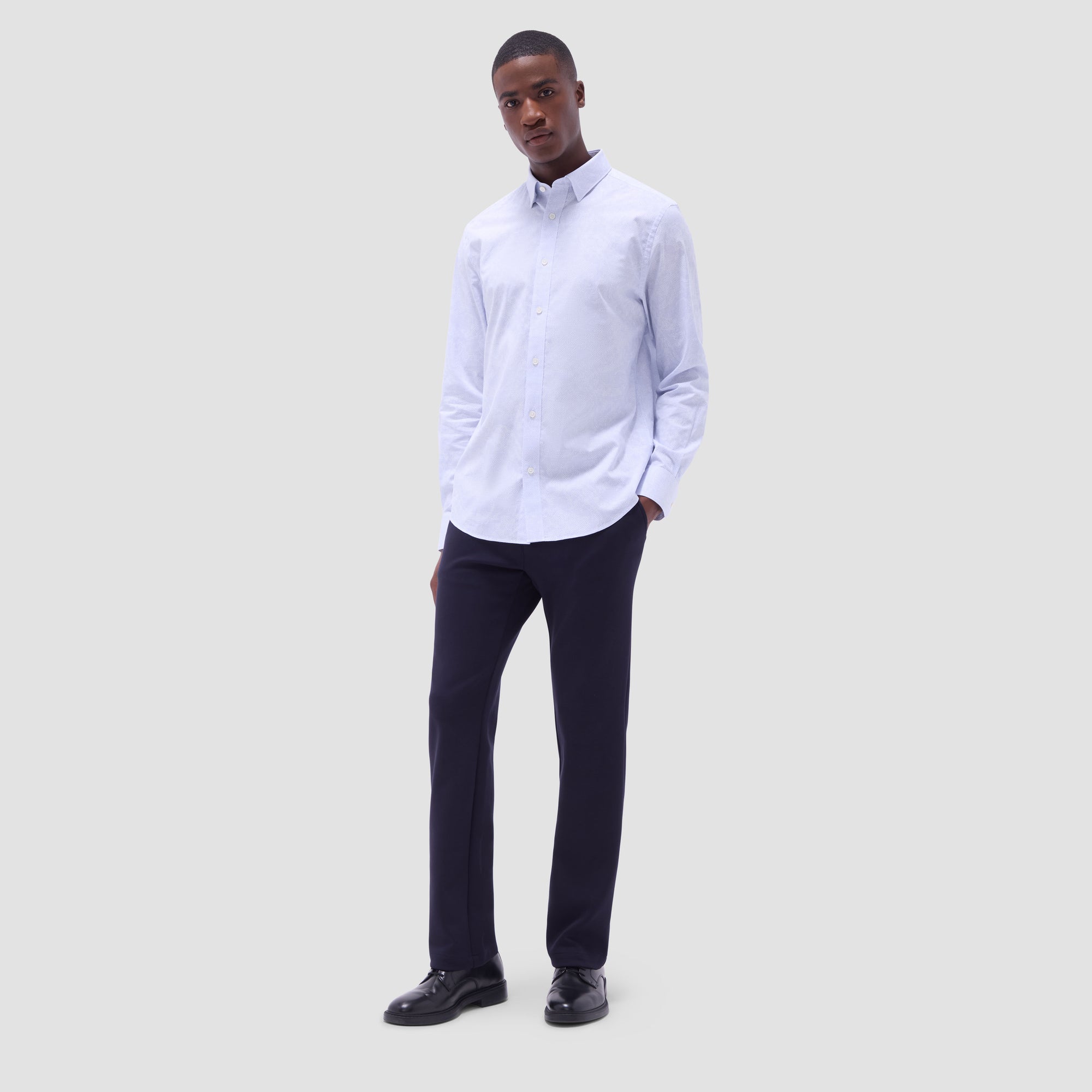 Karl Graph Check Jacquard Shirt