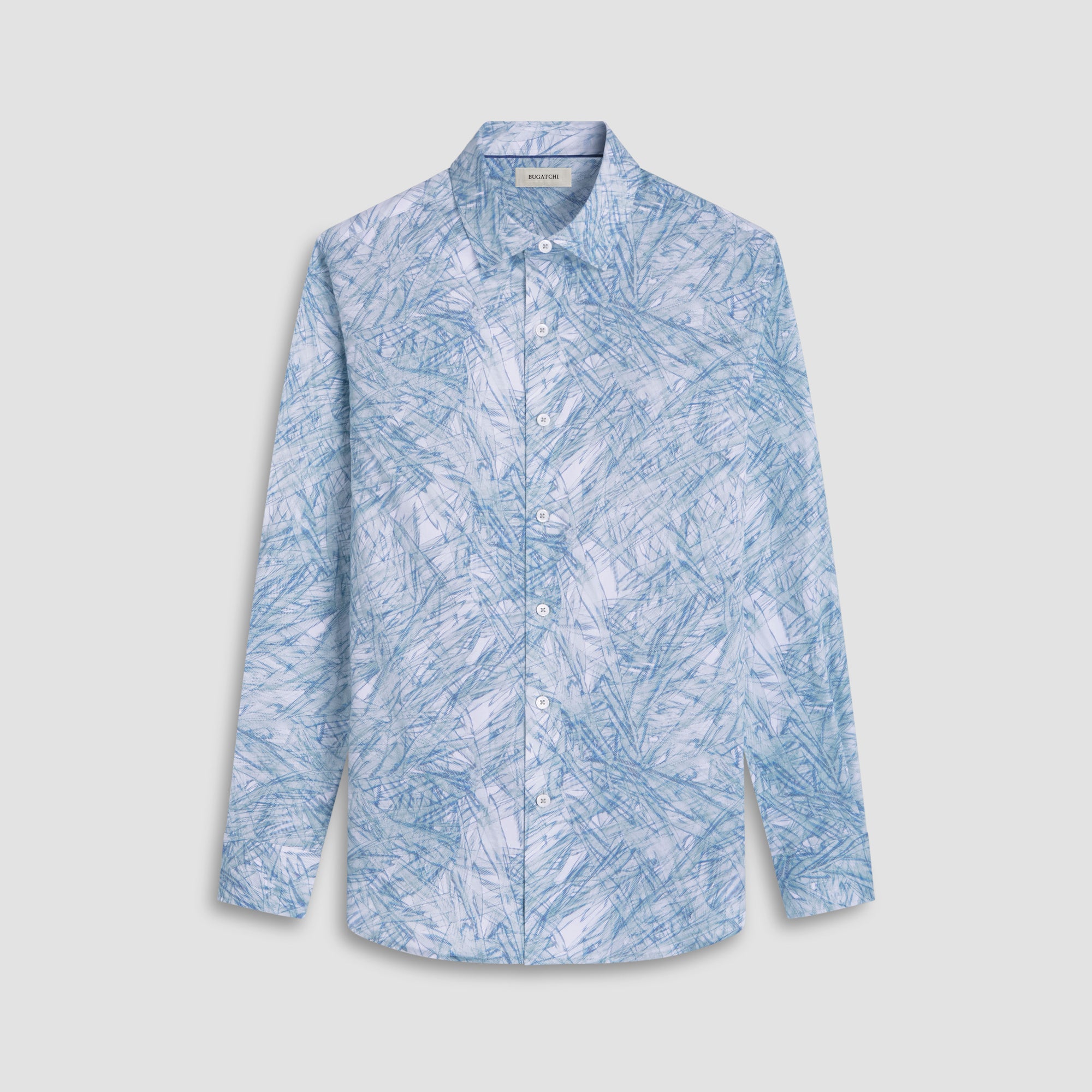 Julian Leaf Print Shirt