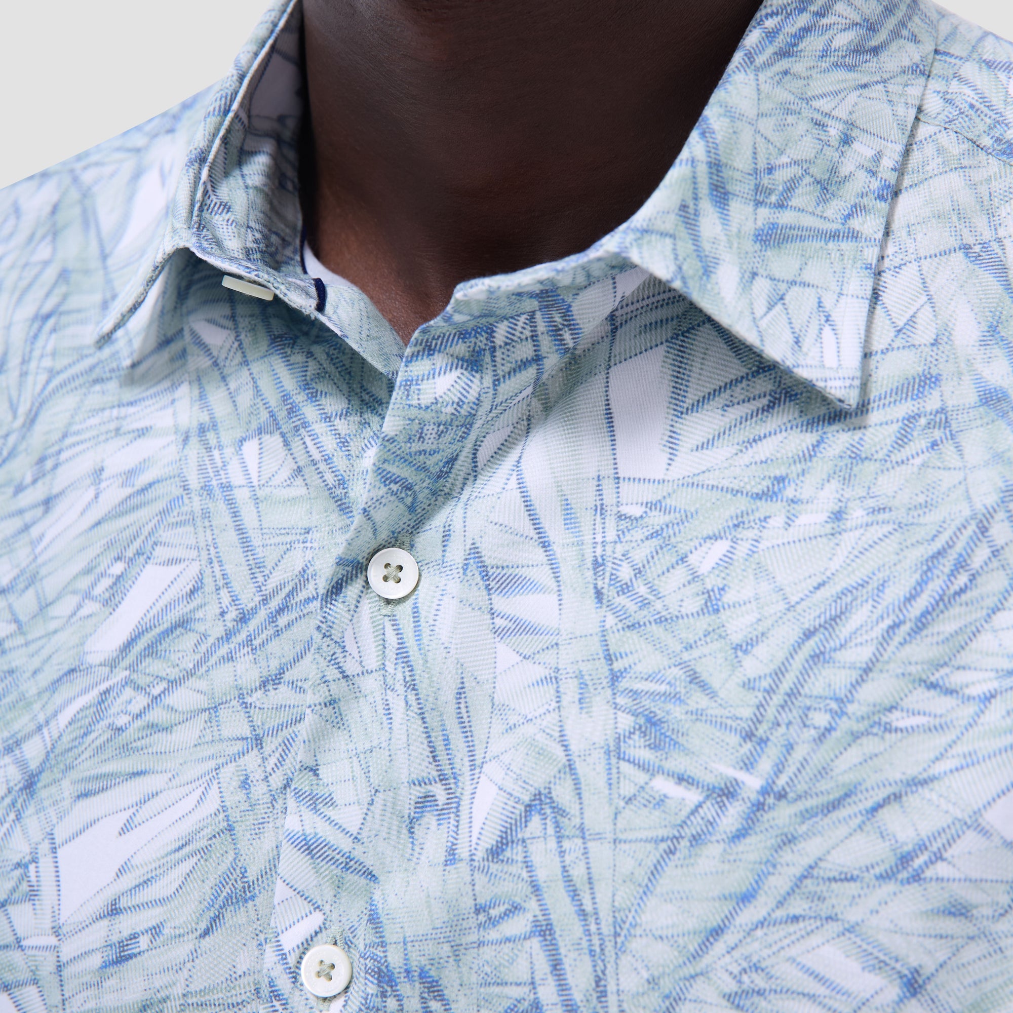 Julian Leaf Print Shirt