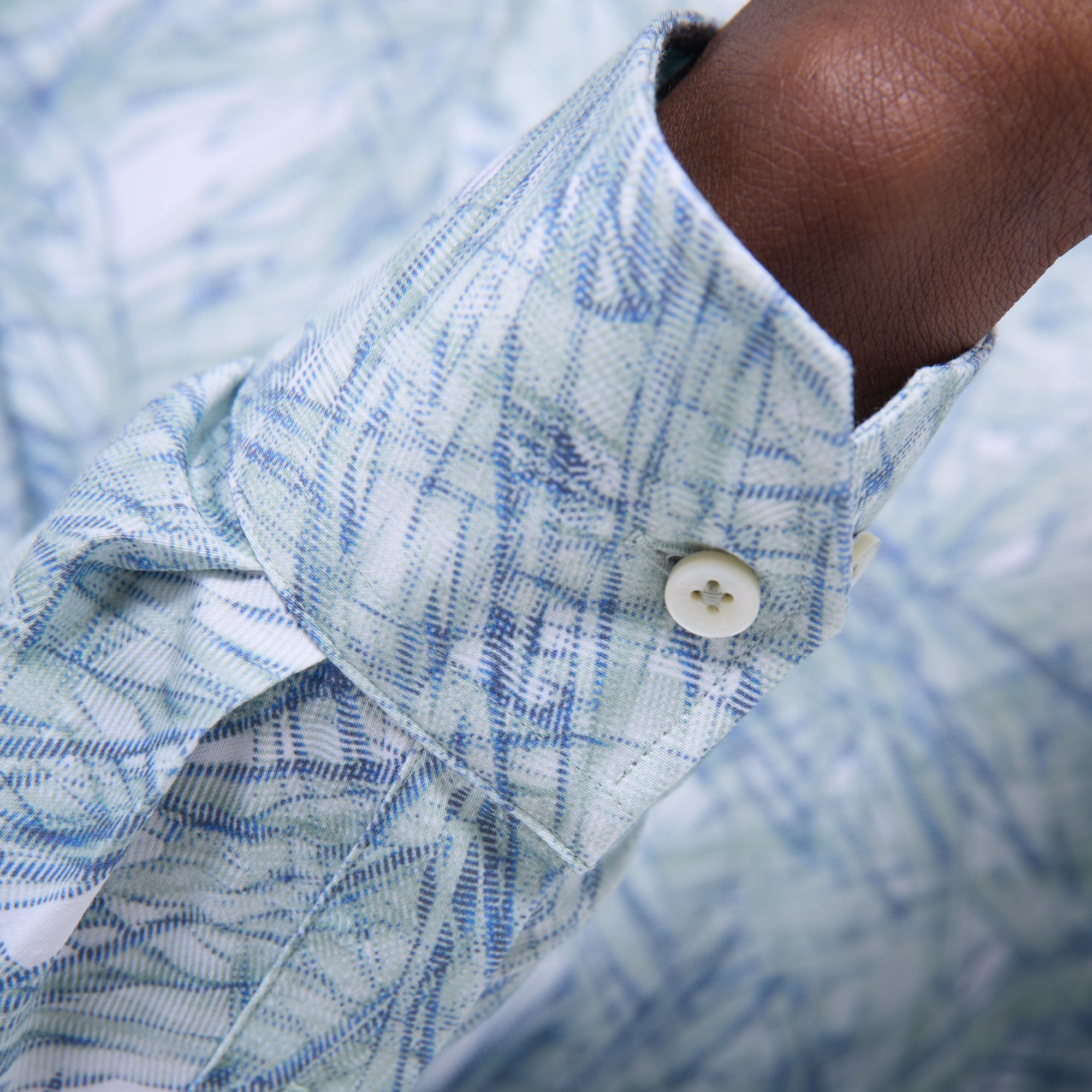 Julian Leaf Print Shirt