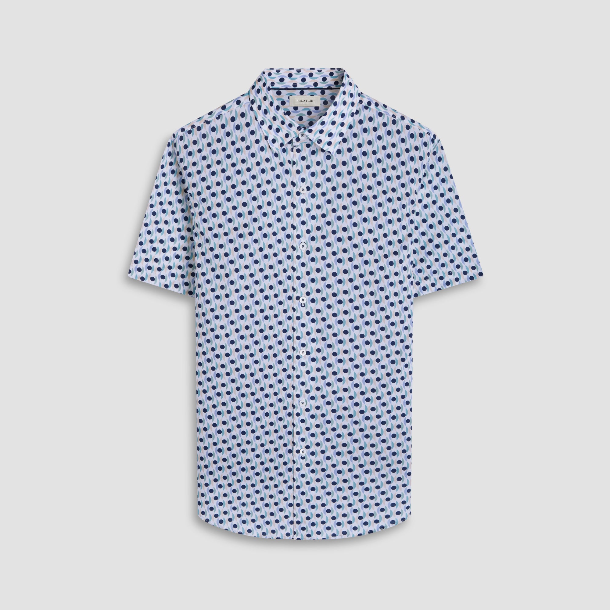 Orson Geometric Short-Sleeve Shirt
