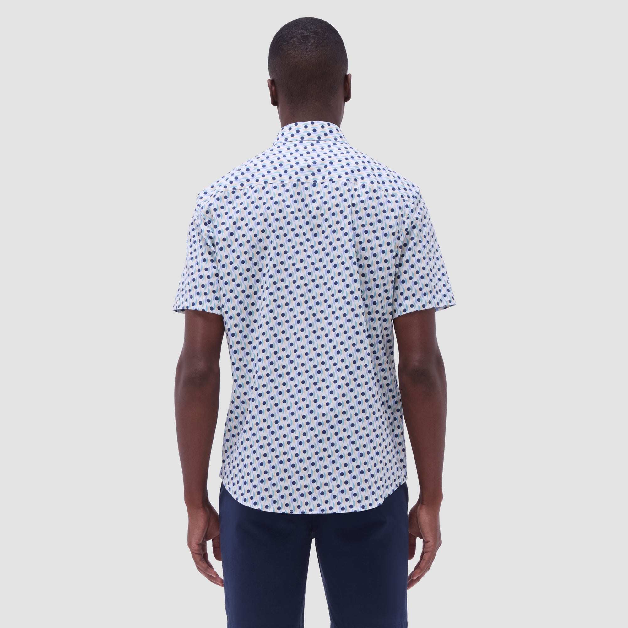 Orson Geometric Short-Sleeve Shirt
