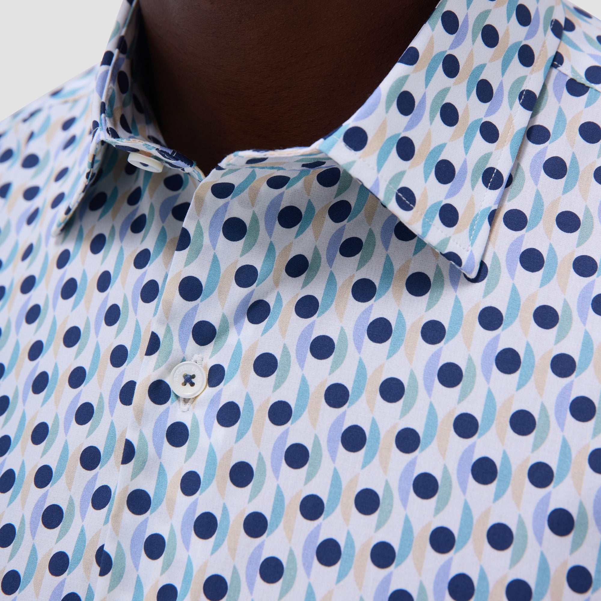 Orson Geometric Short-Sleeve Shirt