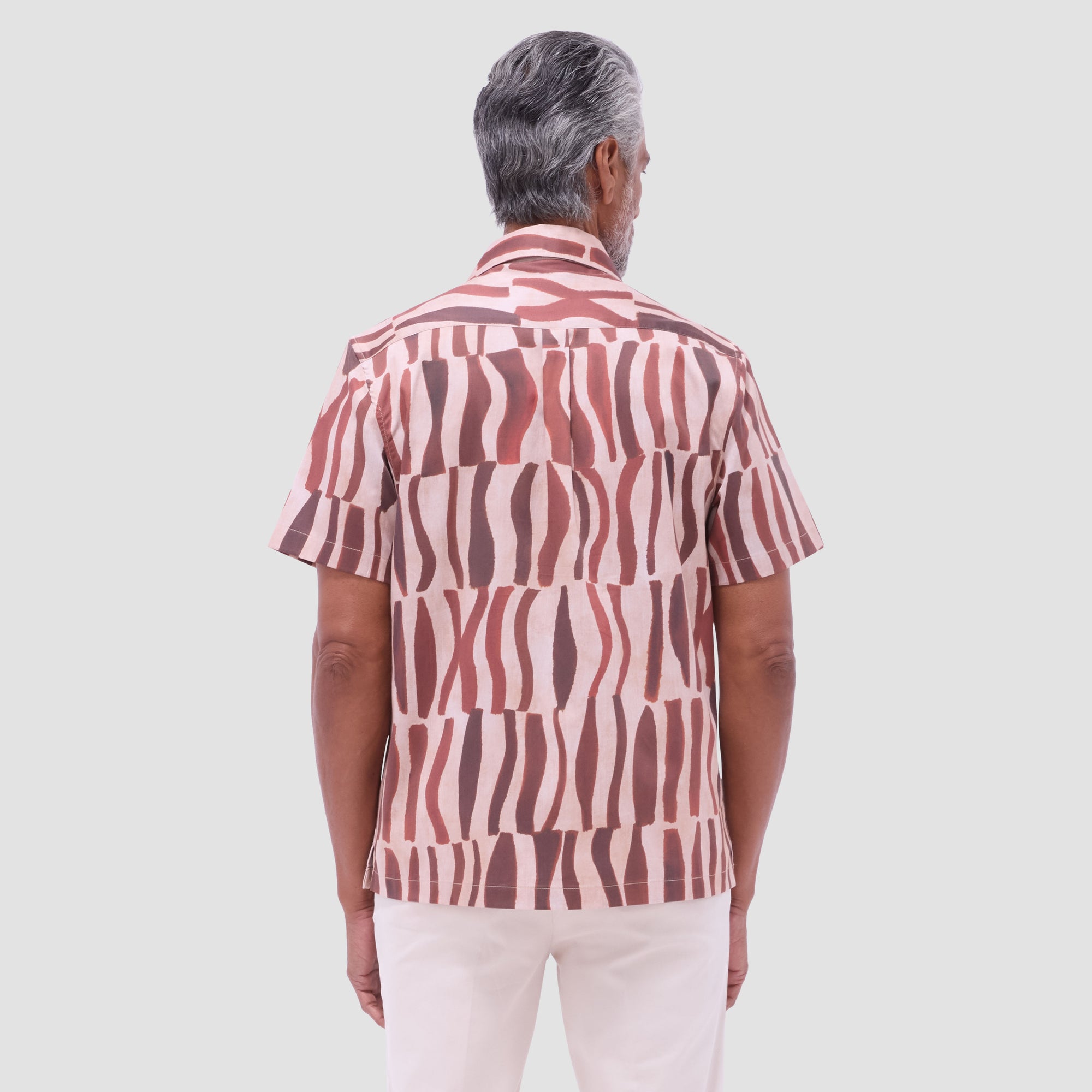 Jackson Abstract Zebra Camp Shirt