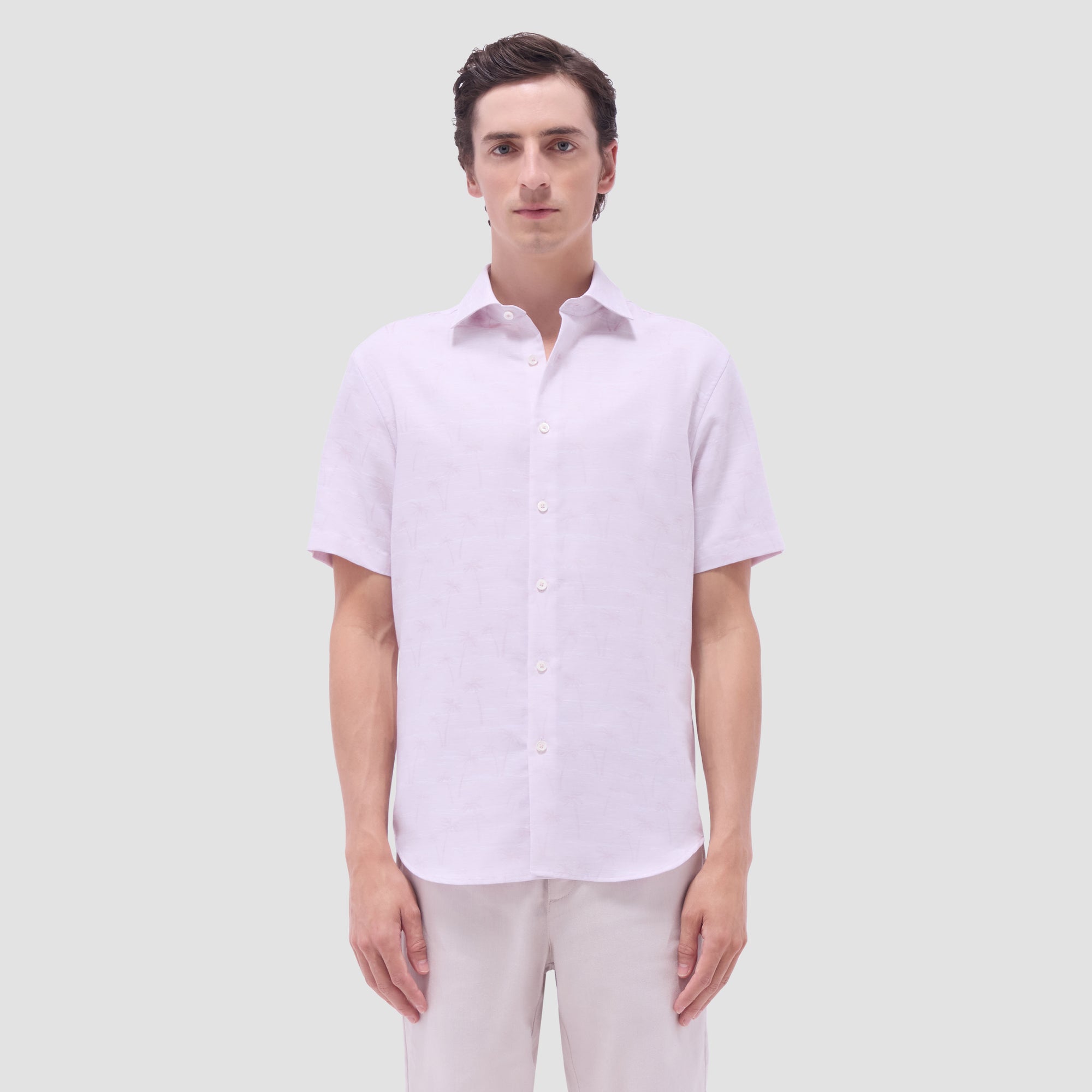 Orson Palm Tree Short-Sleeve Shirt