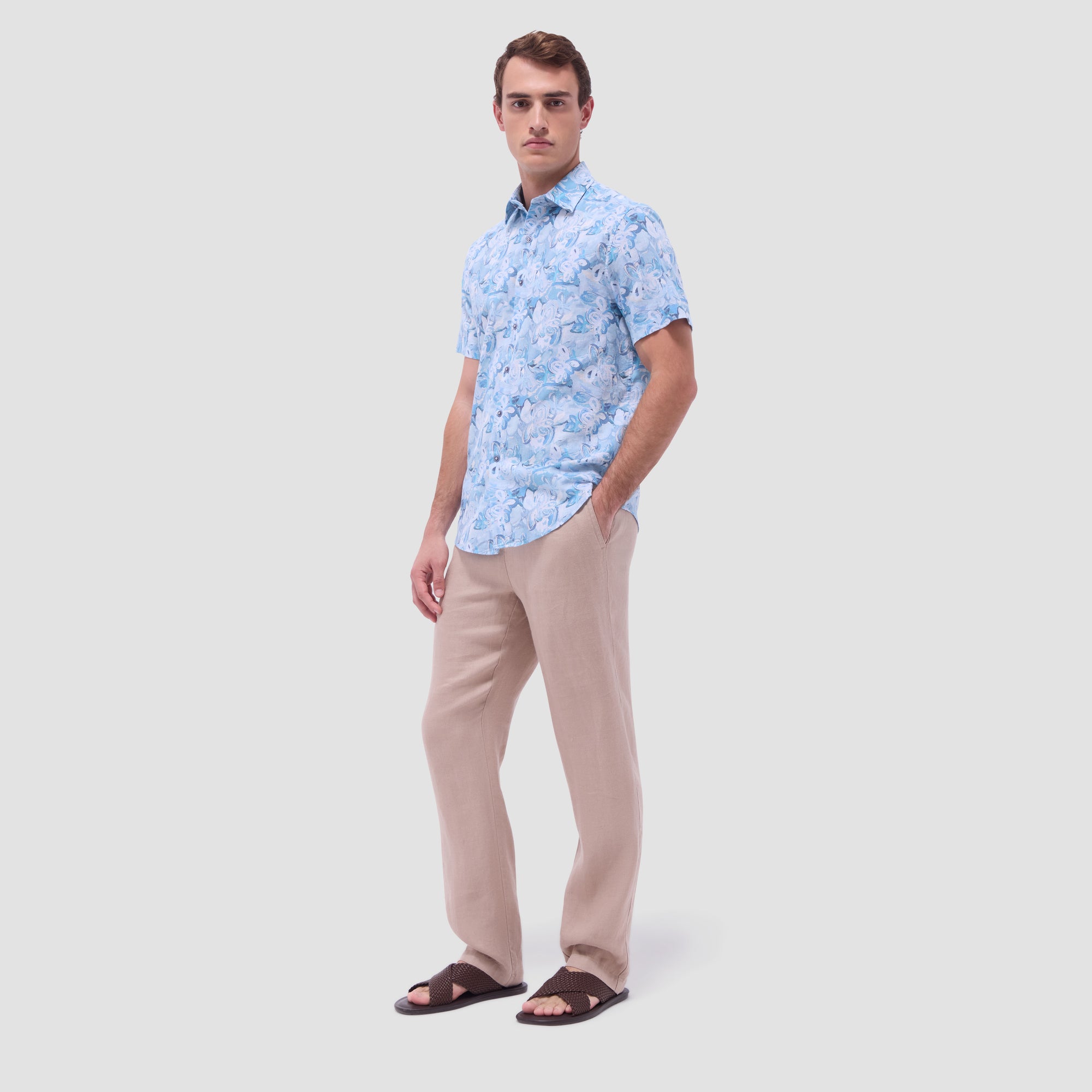 Orson Floral Short-Sleeve Shirt