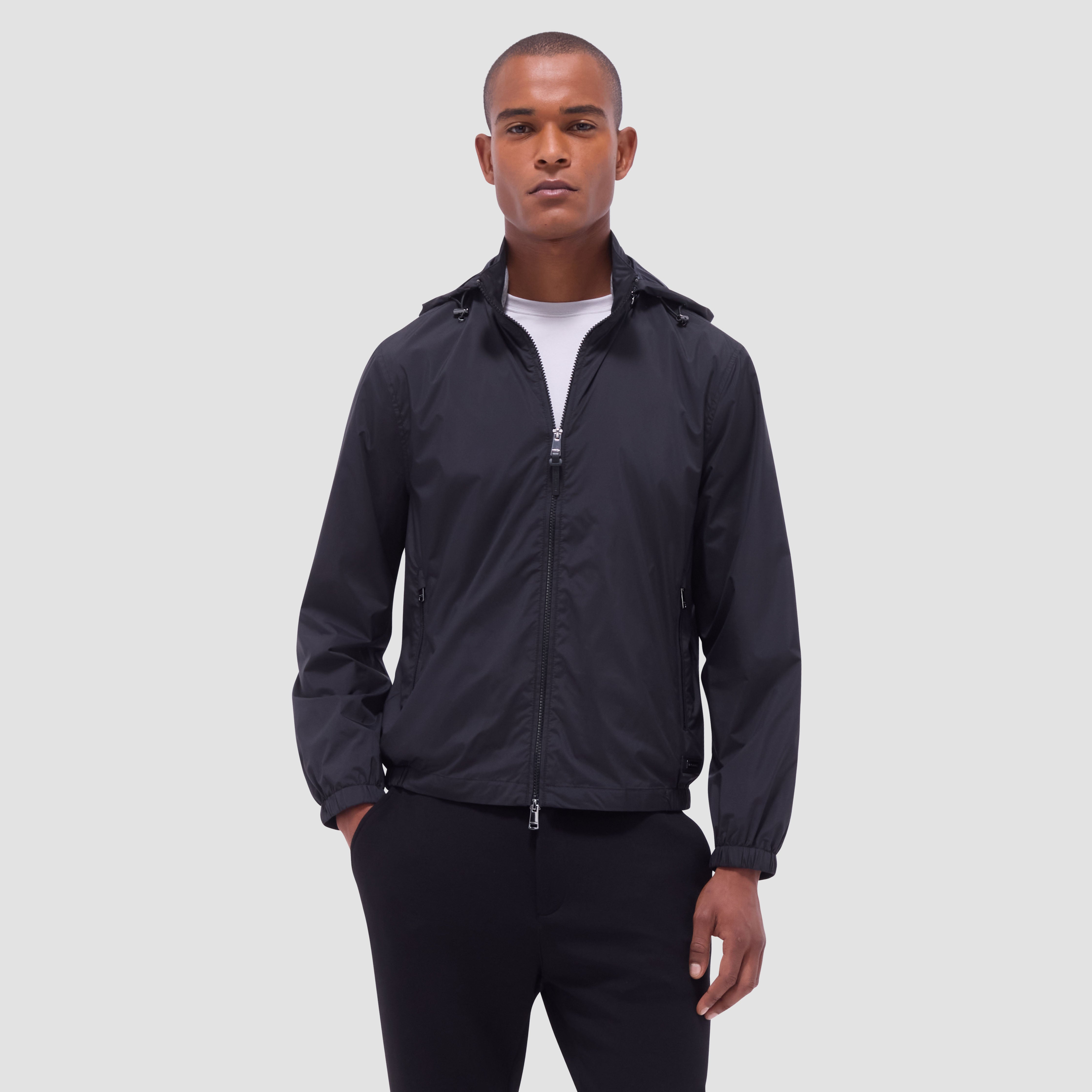 Packable Nylon Windbreaker Jacket – BUGATCHI