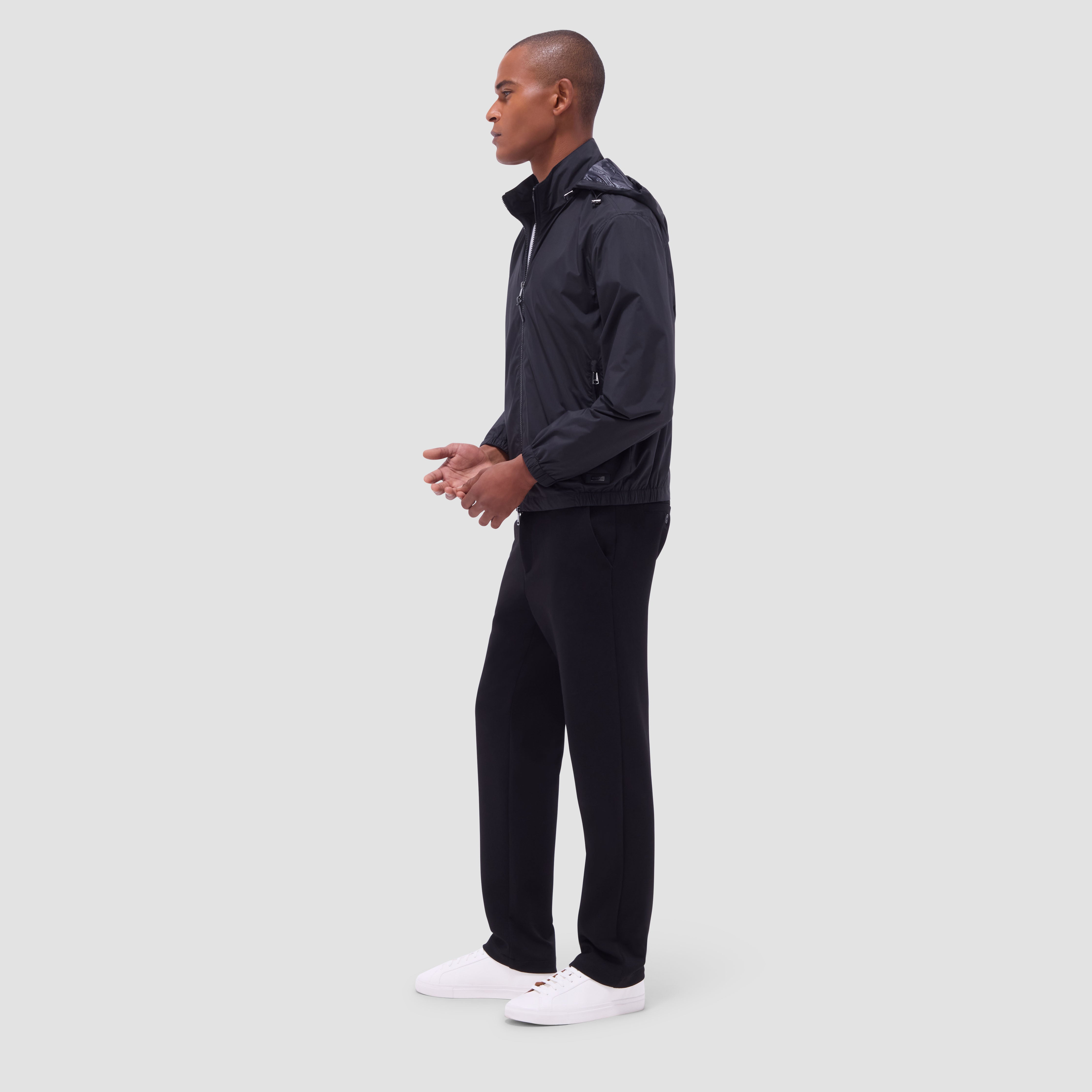 Packable Nylon Windbreaker Jacket – BUGATCHI