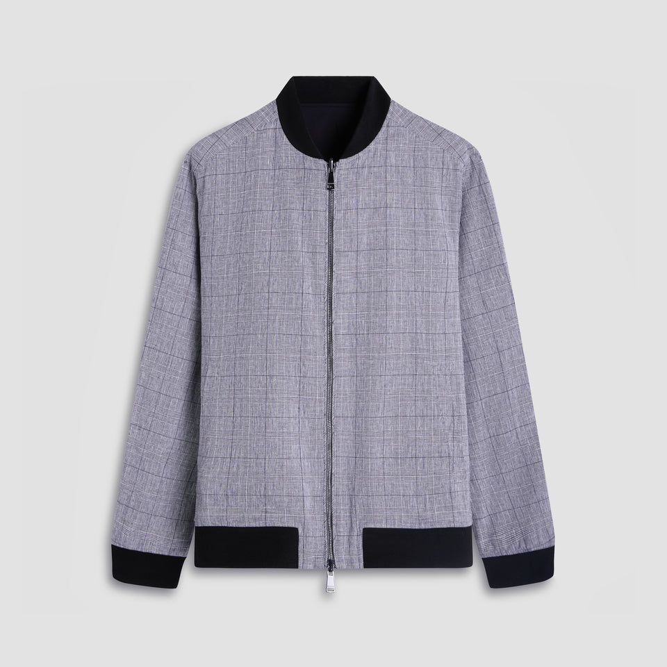 Reversible Blouson Jacket in Sand – BUGATCHI