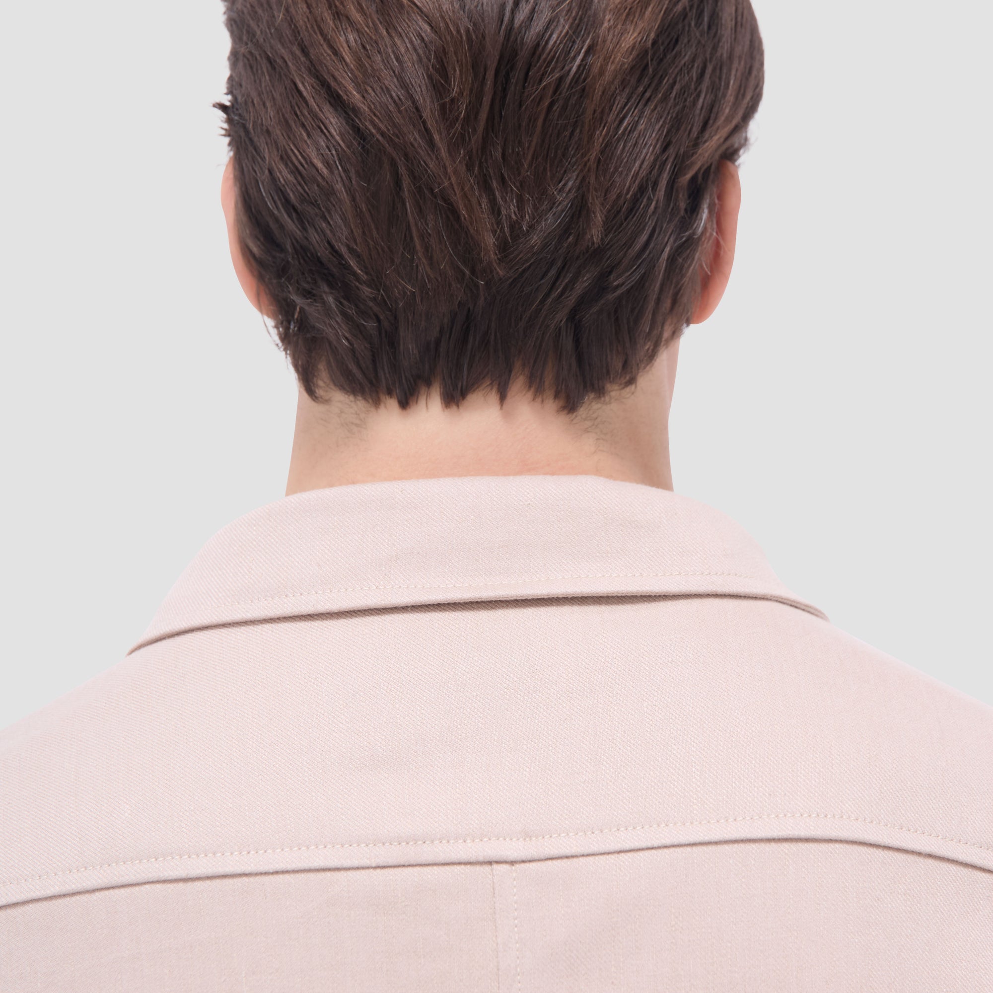 Linen-Cotton Safari Jacket