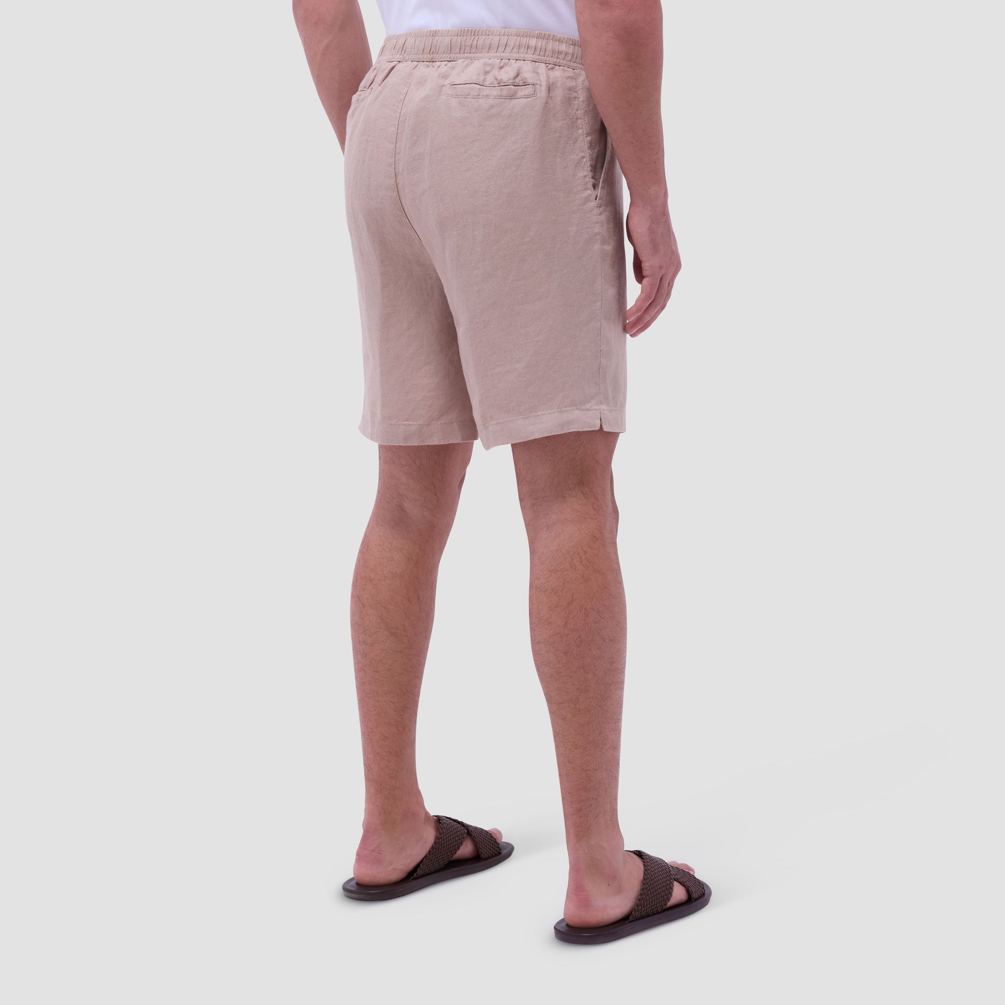 Linen Drawstring Shorts