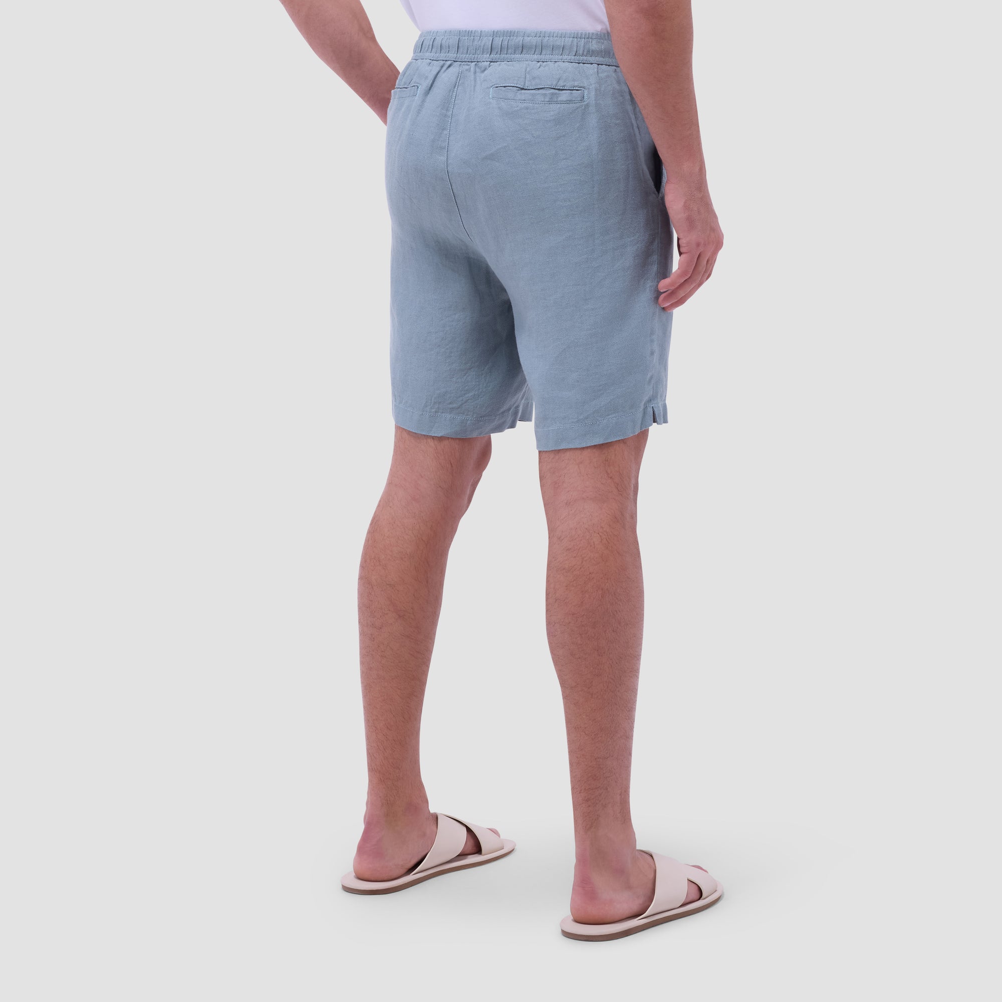 Linen Drawstring Shorts