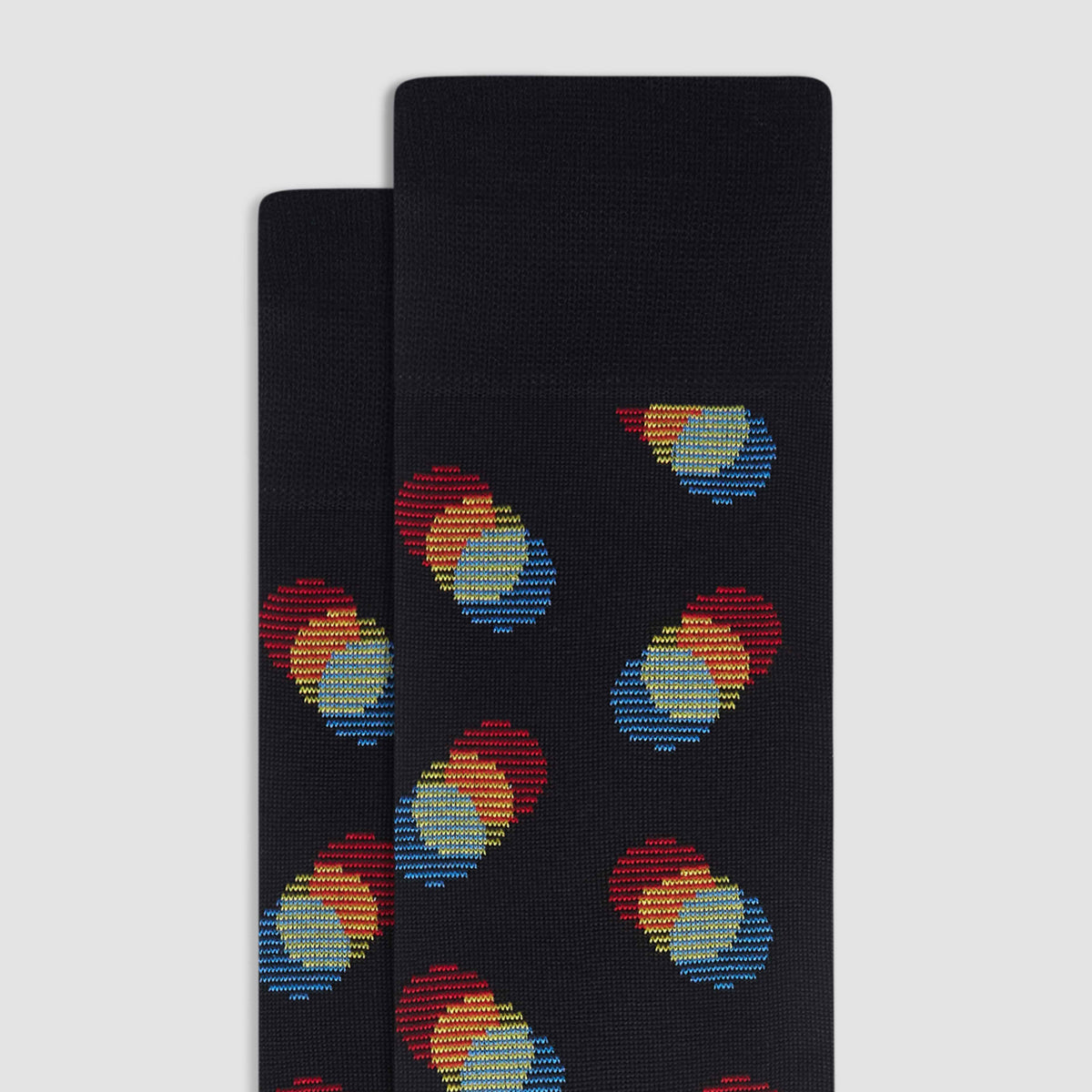 Geometric Mid-Calf Socks