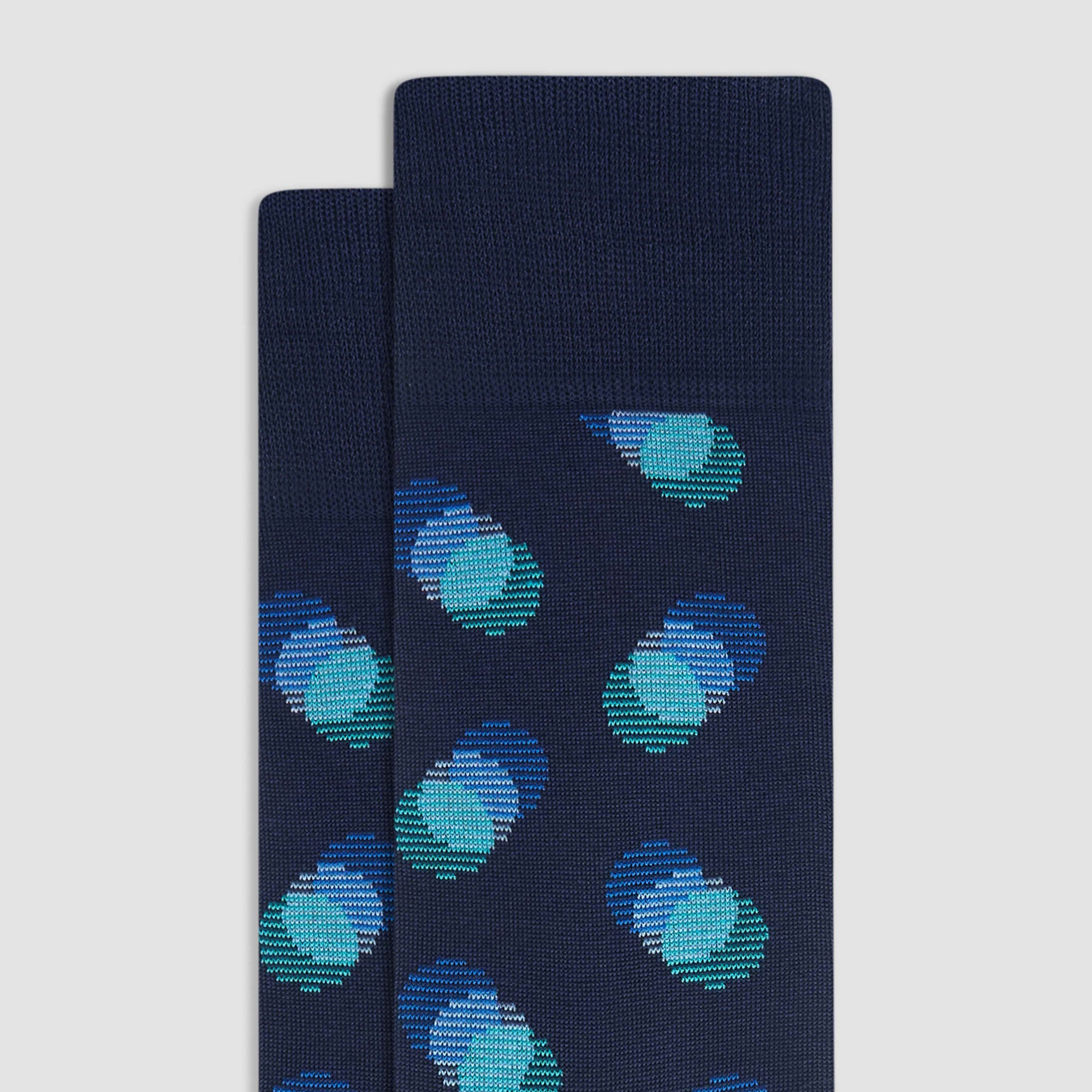 Geometric Mid-Calf Socks