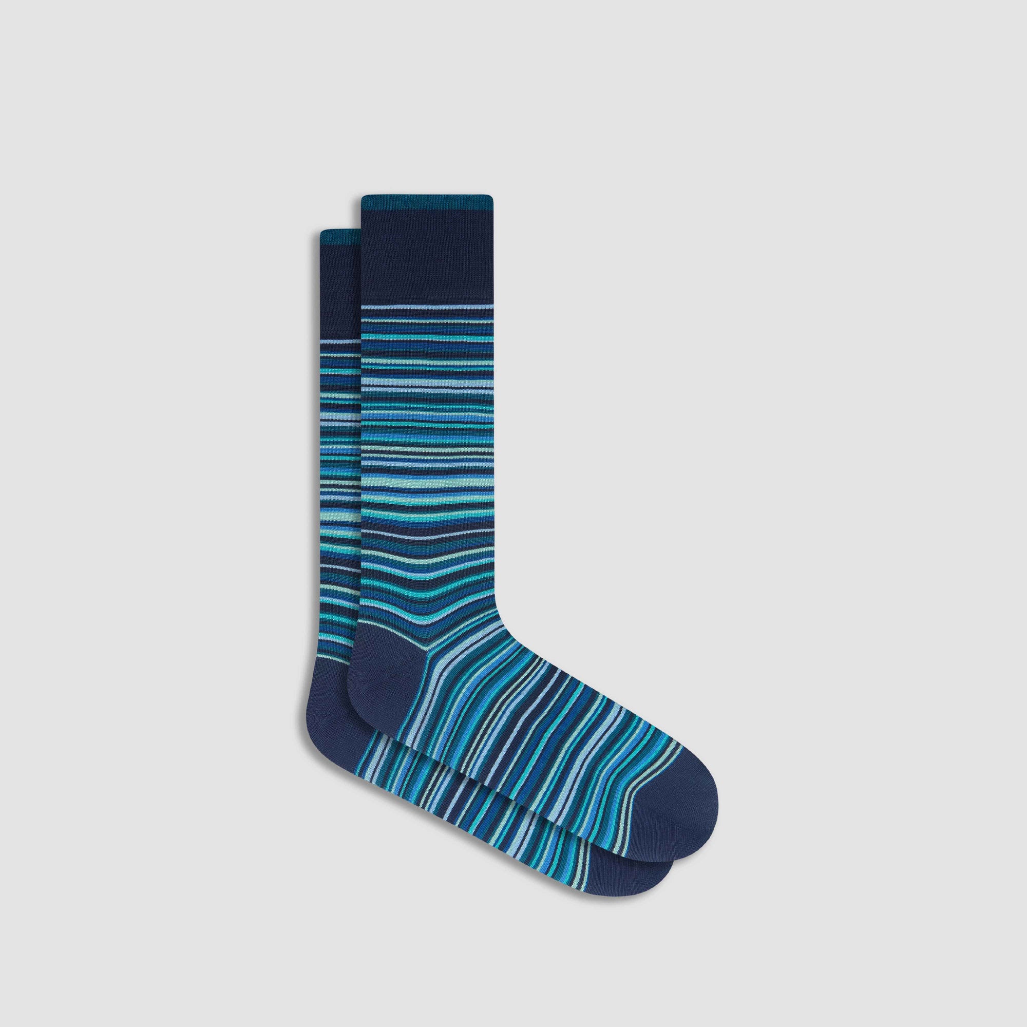 Striped Mid-Calf Socks
