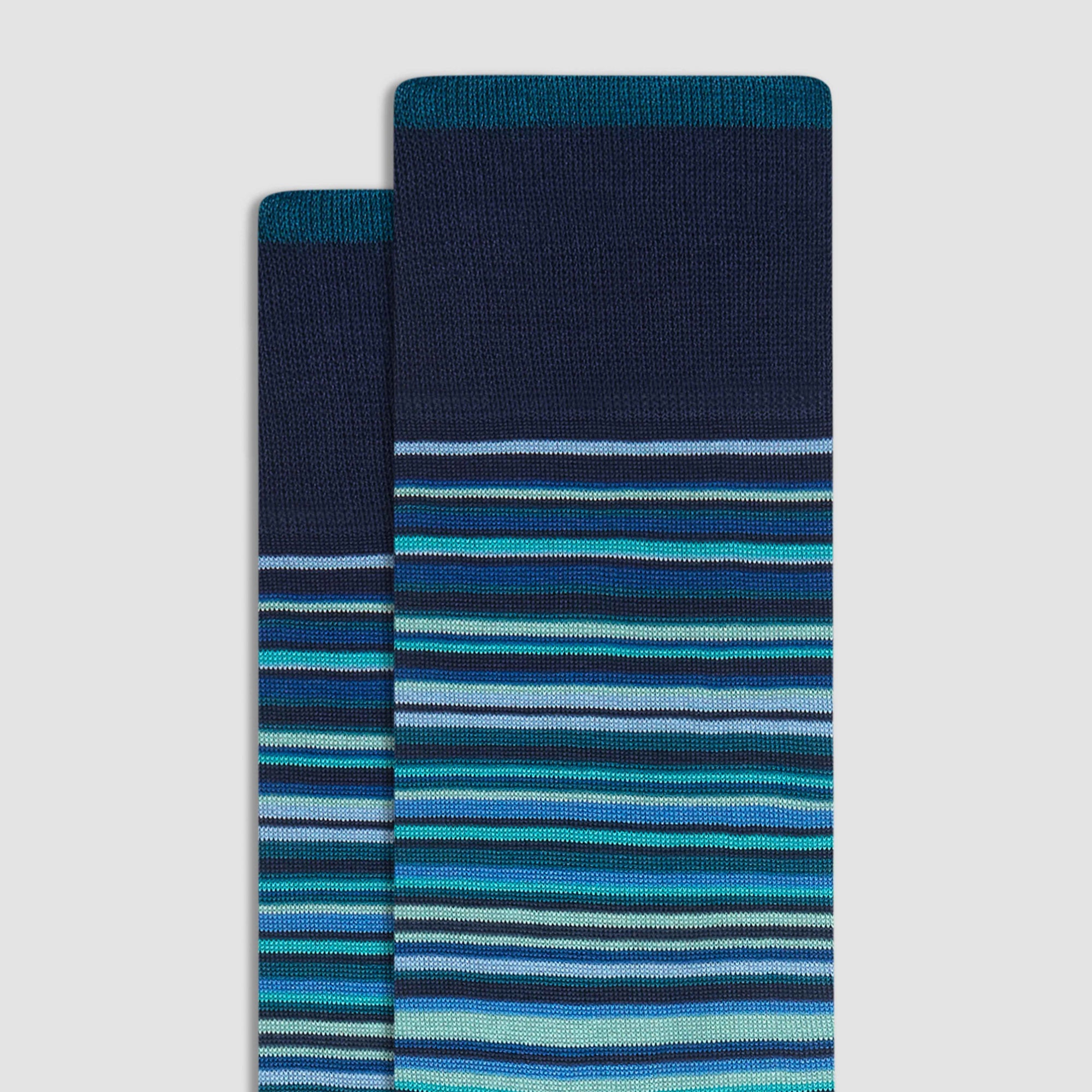 Striped Mid-Calf Socks