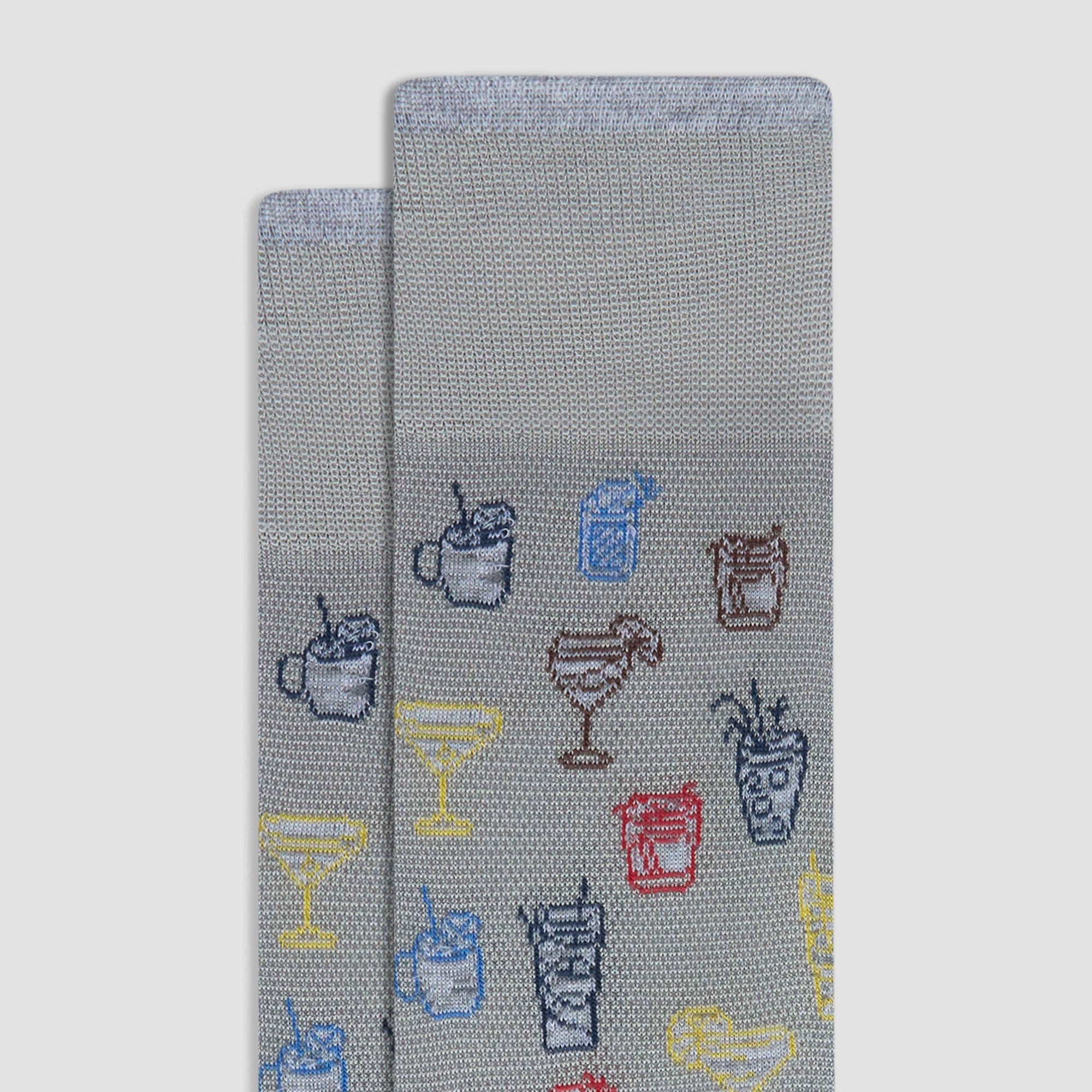 Cocktail Mid-Calf Socks