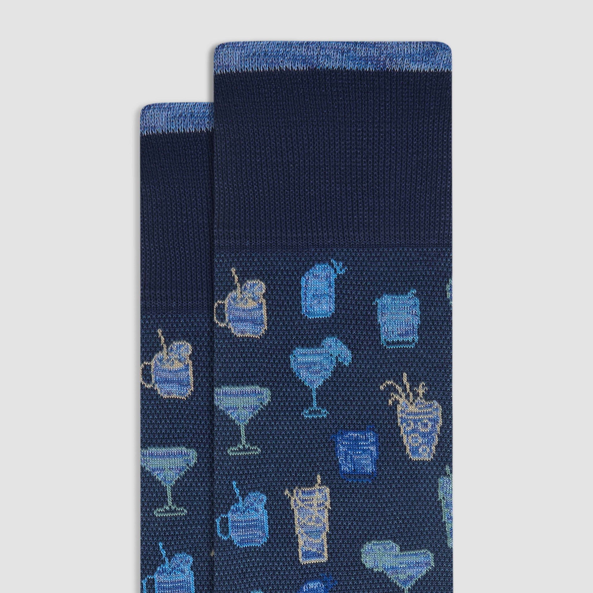 Cocktail Mid-Calf Socks