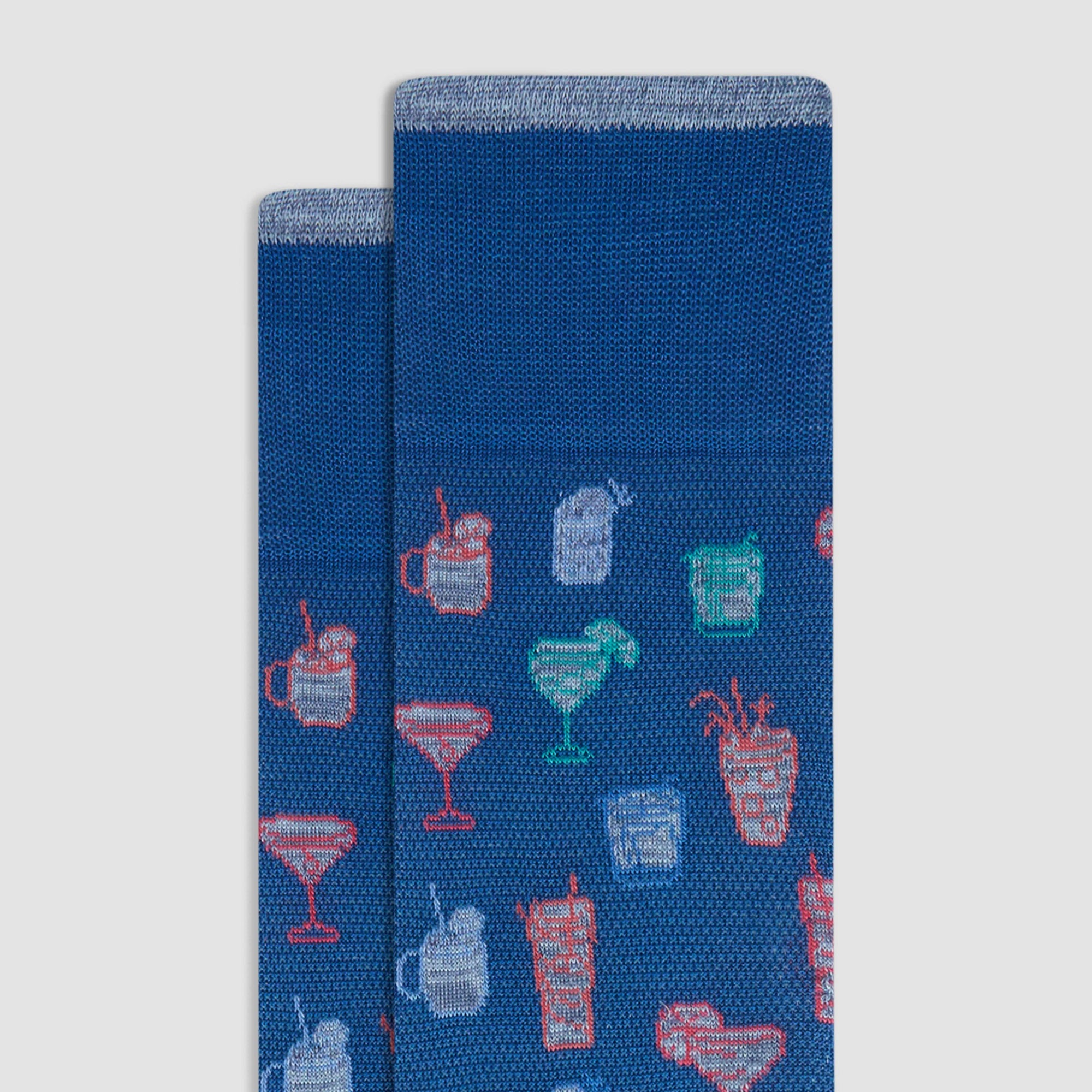 Cocktail Mid-Calf Socks