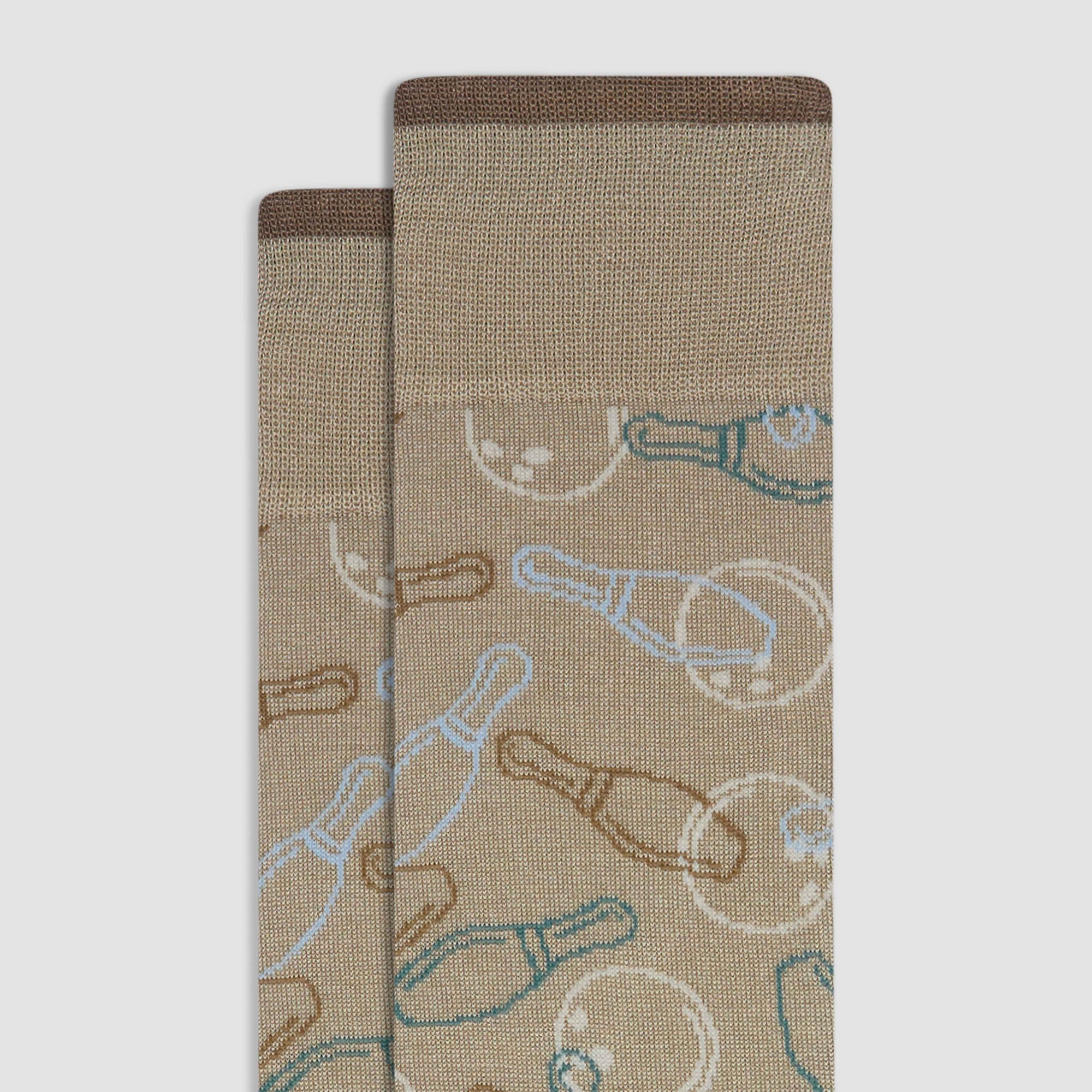 Bowling Mid-Calf Socks