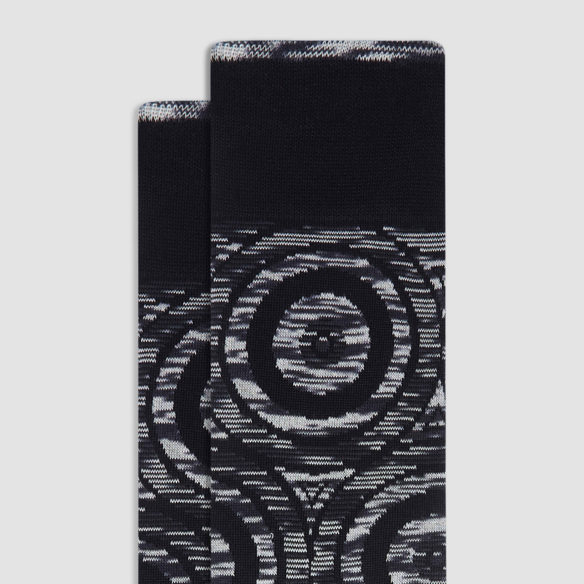 Geometric Mid-Calf Socks