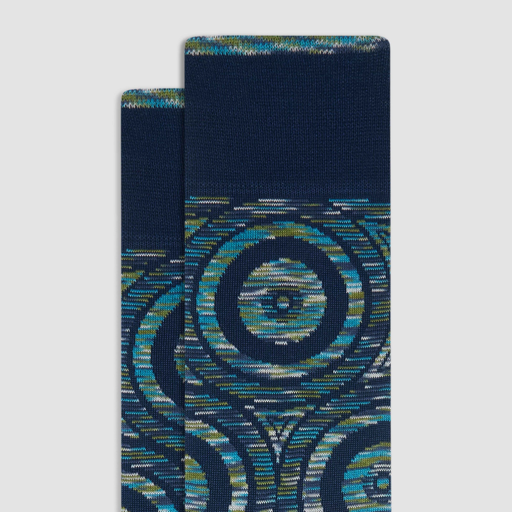 Geometric Mid-Calf Socks