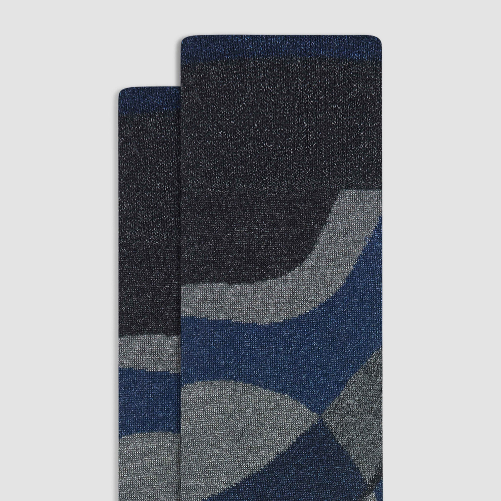 Abstract Mid-Calf Socks