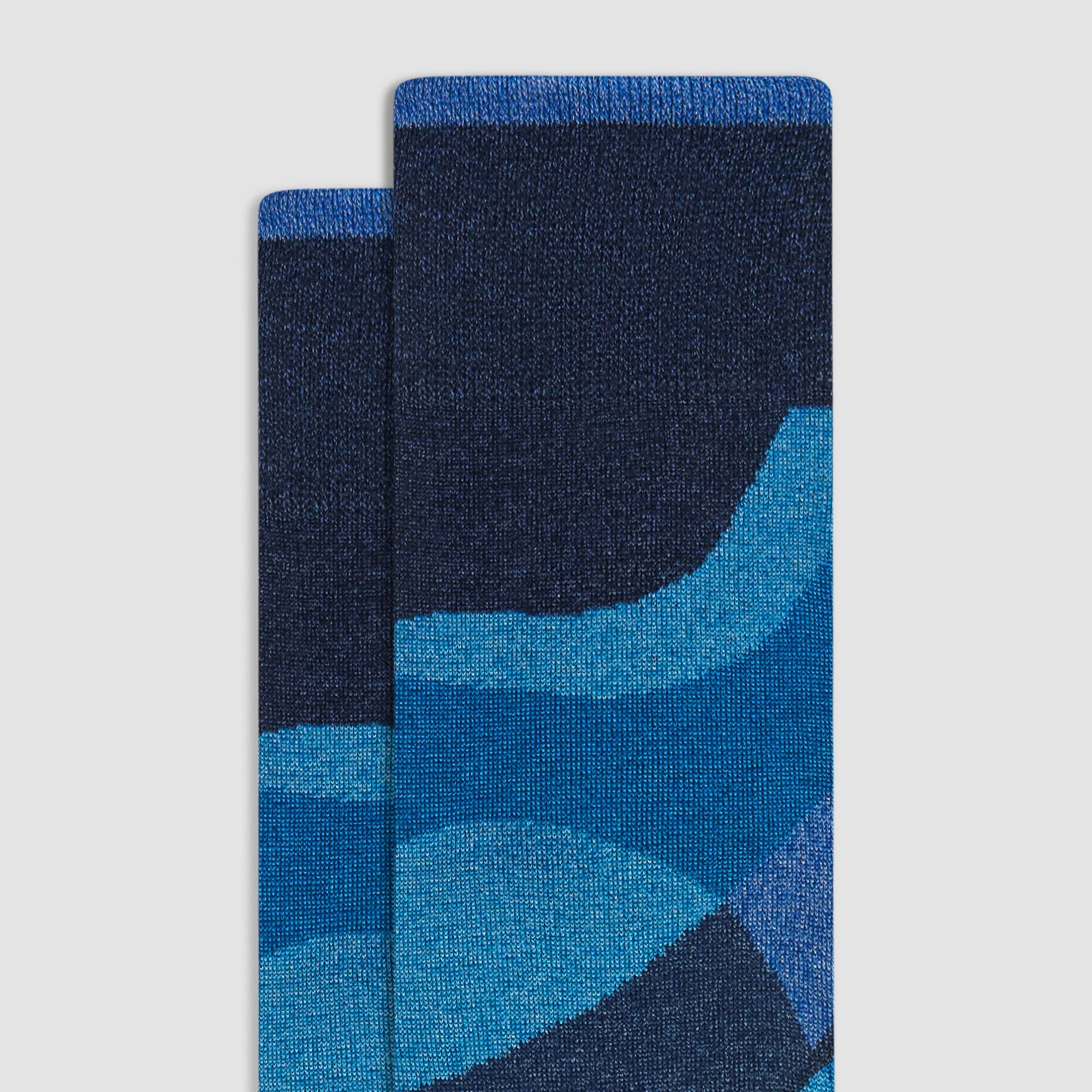 Abstract Mid-Calf Socks