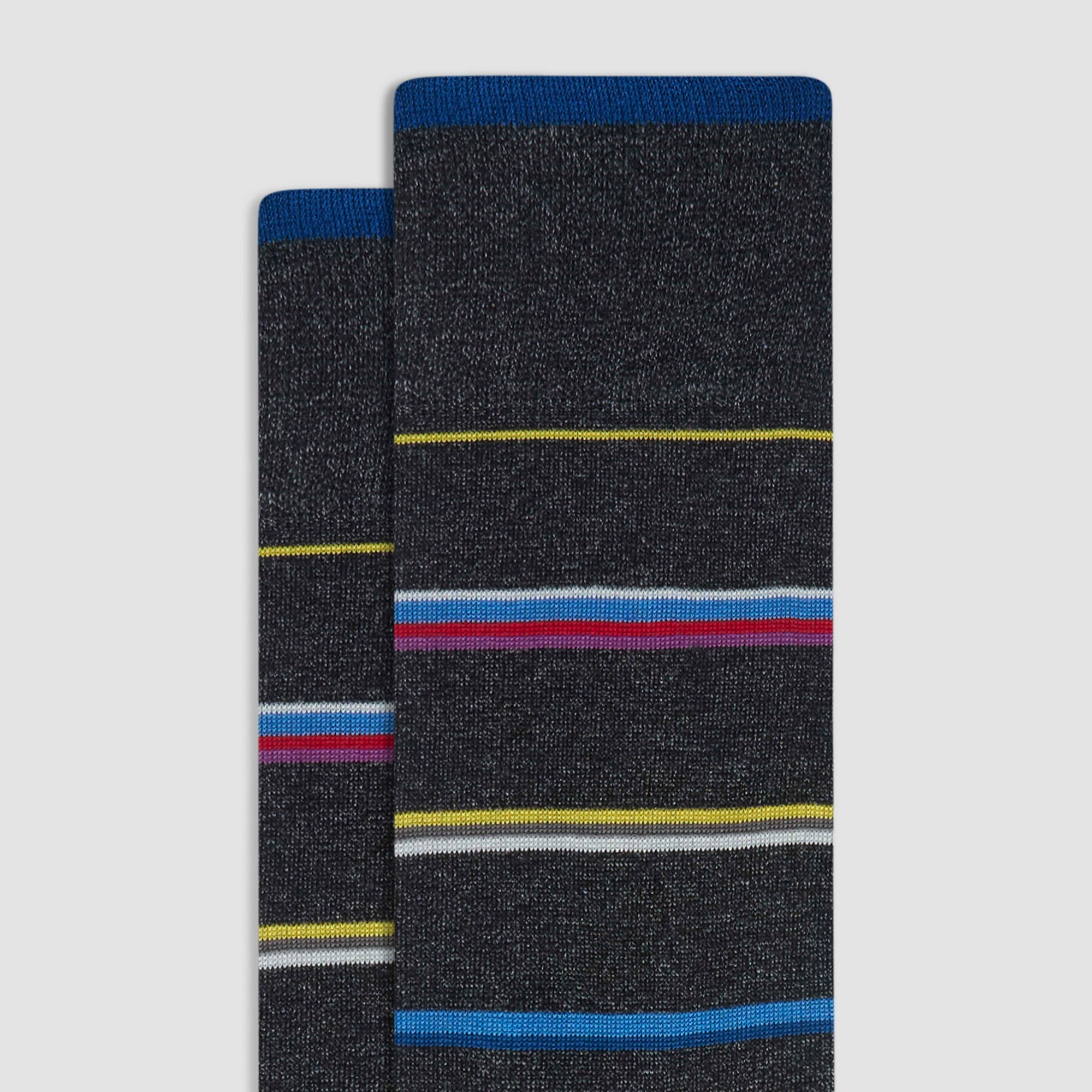 Striped Mid-Calf Socks