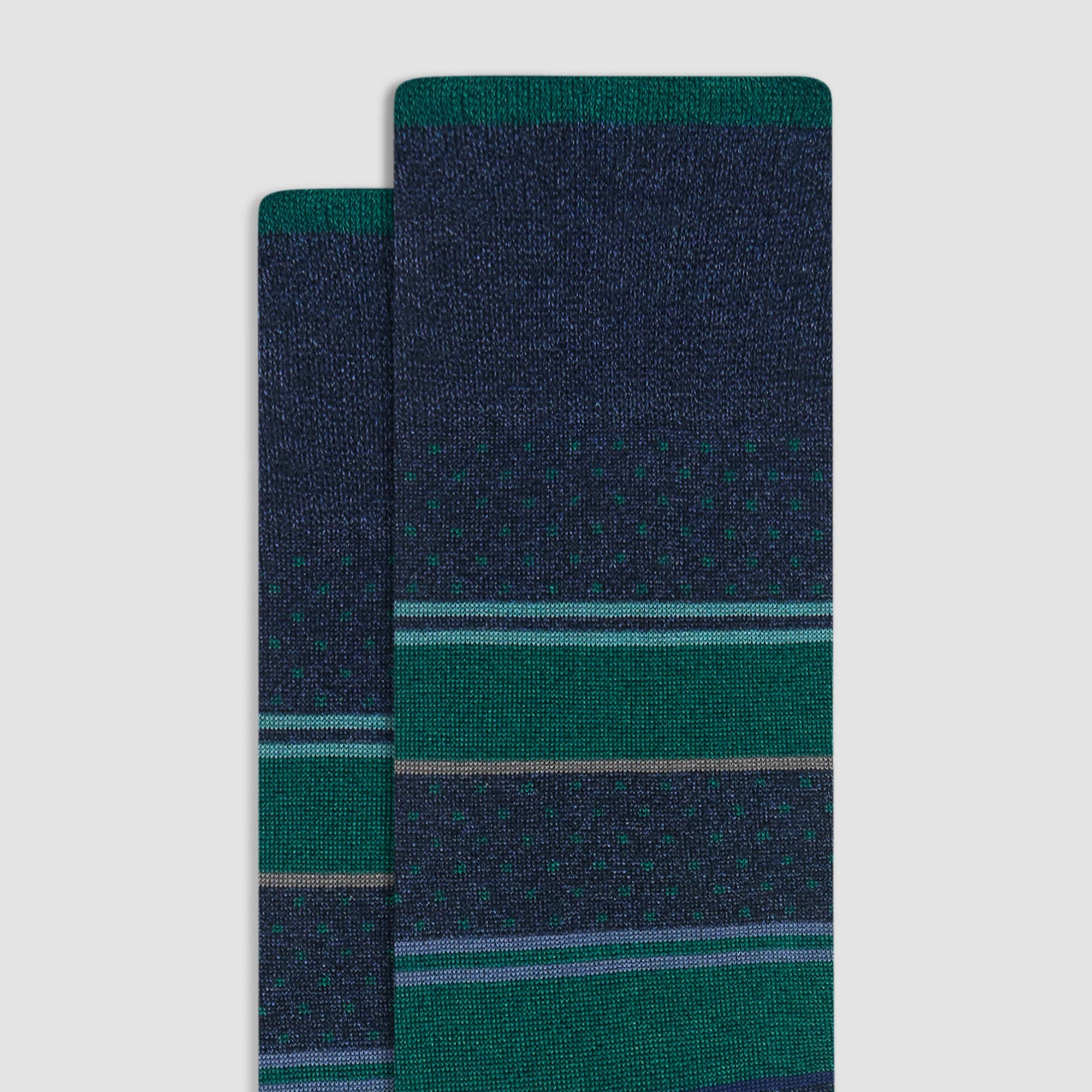 Stripes & Dots Mid-Calf Socks