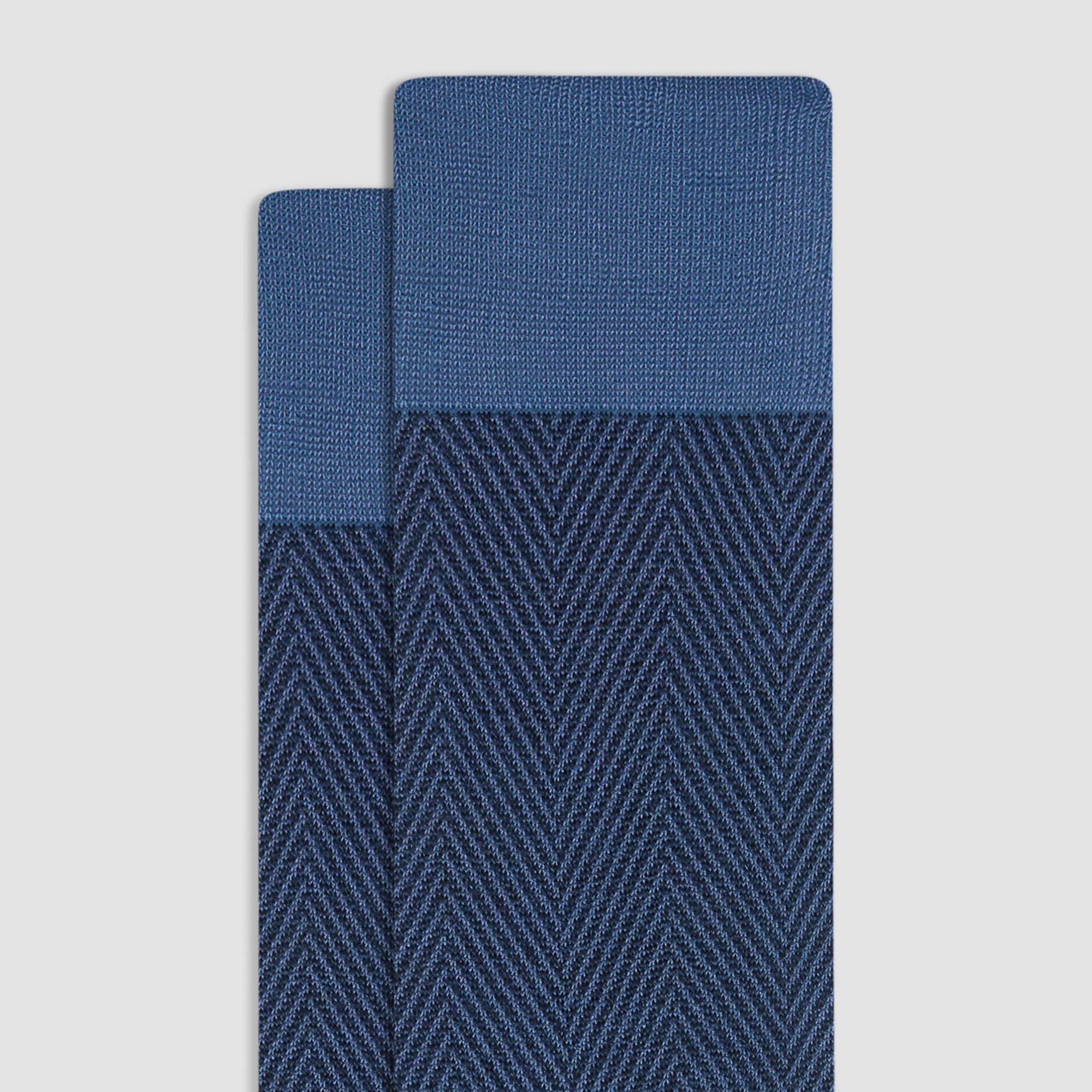 Herringbone Mid-Calf Socks