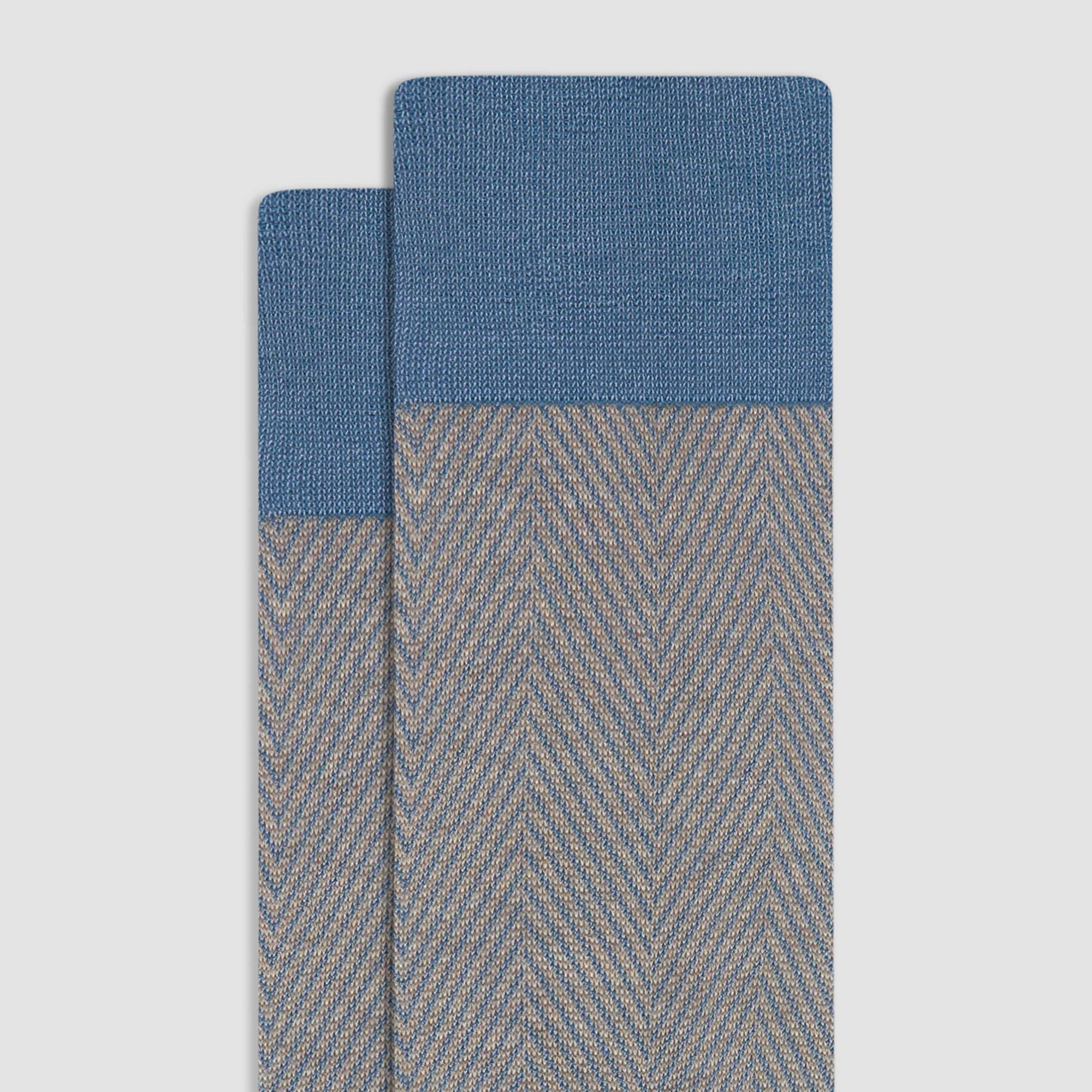 Herringbone Mid-Calf Socks