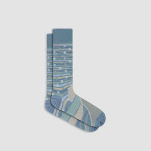 Mixed Media Mid-Calf Socks