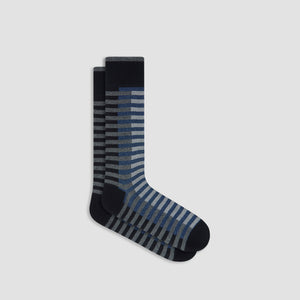 Striped Mid-Calf Socks