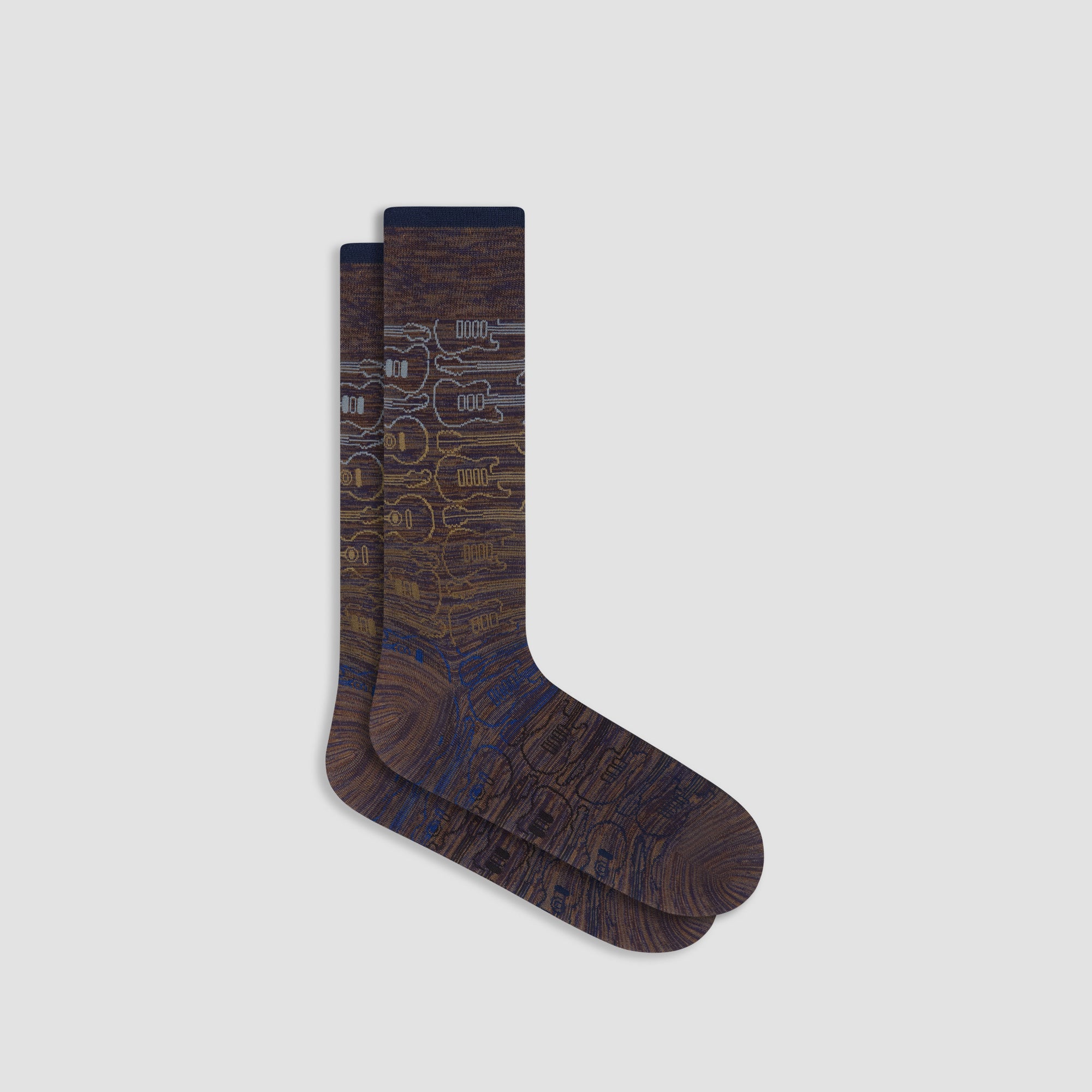 Guitar Mid-Calf Socks