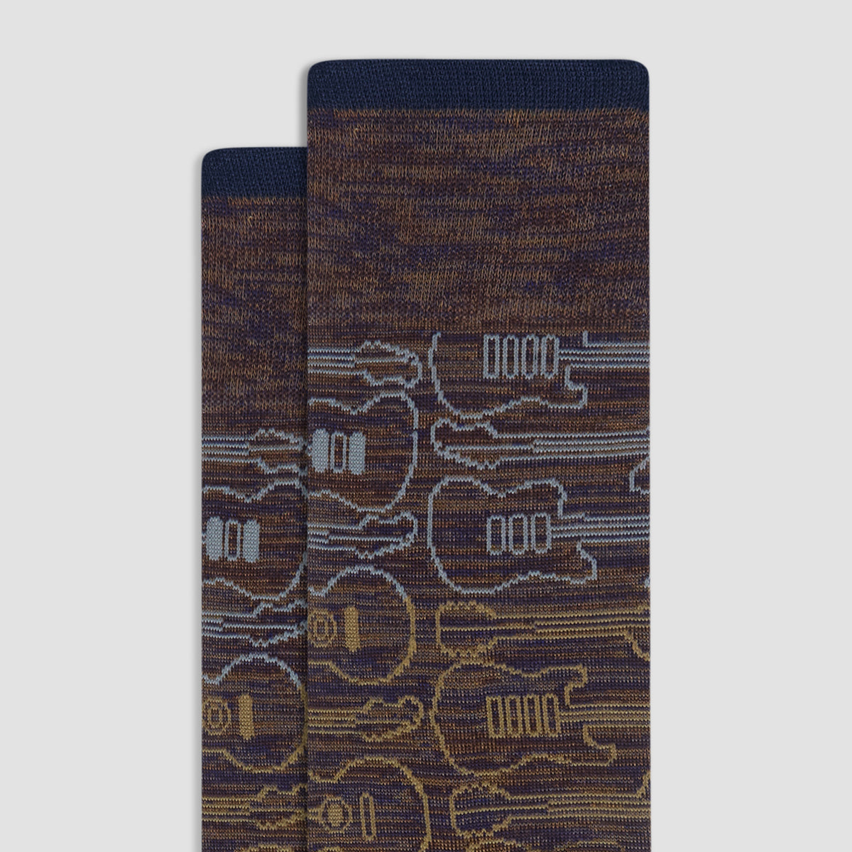 Guitar Mid-Calf Socks