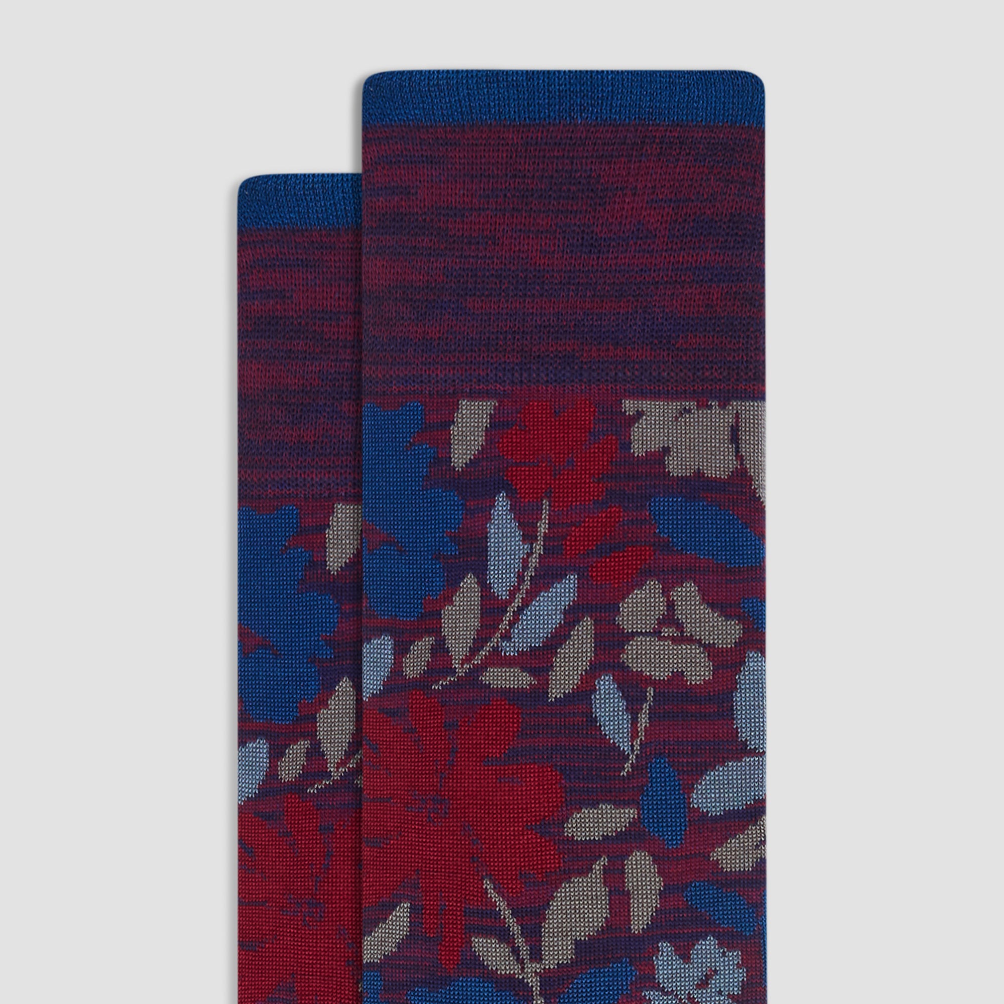 Floral Mid-Calf Socks