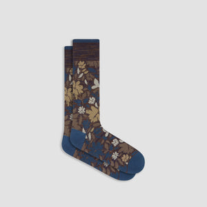 Floral Mid-Calf Socks
