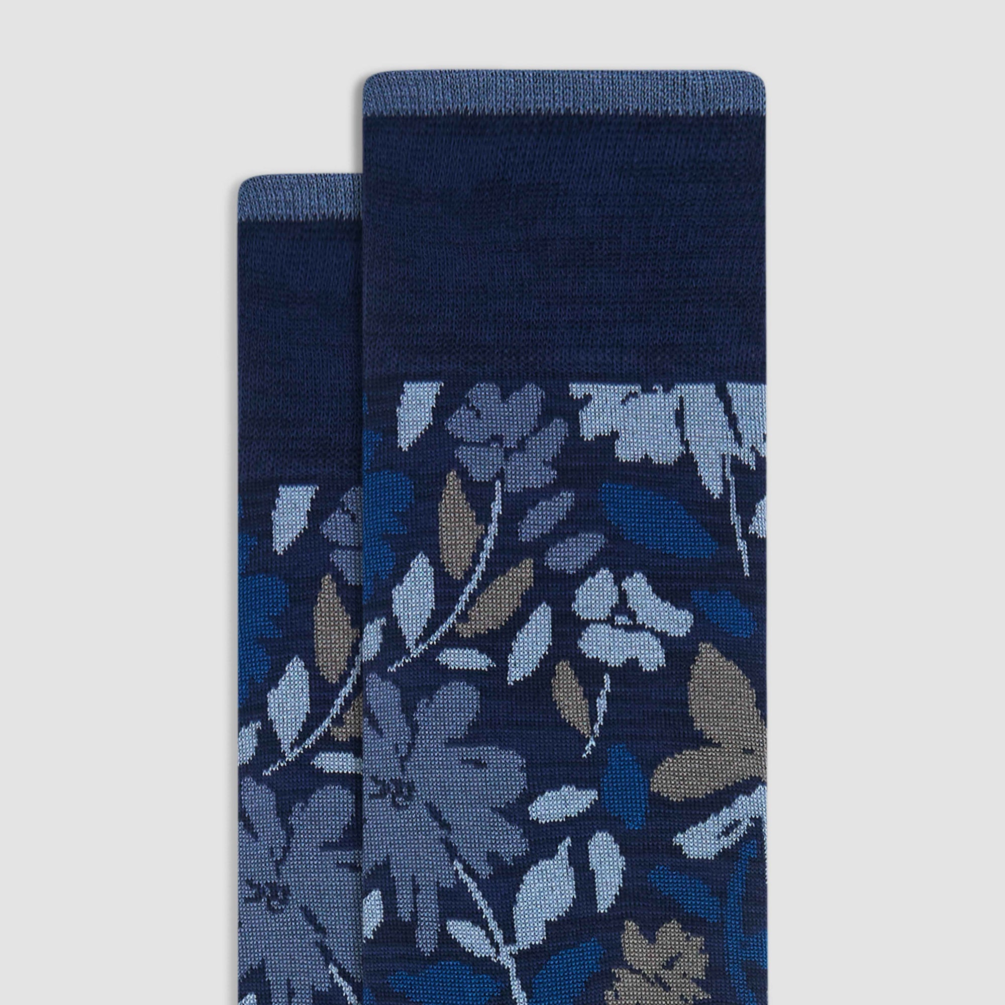 Floral Mid-Calf Socks