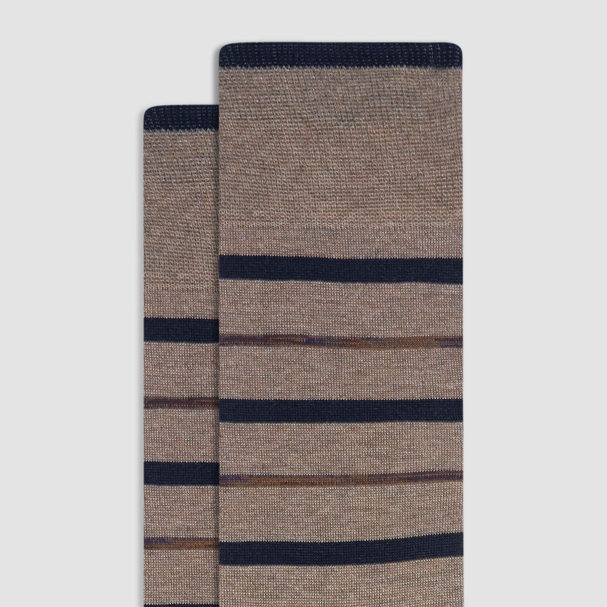 Striped Mid-Calf Socks