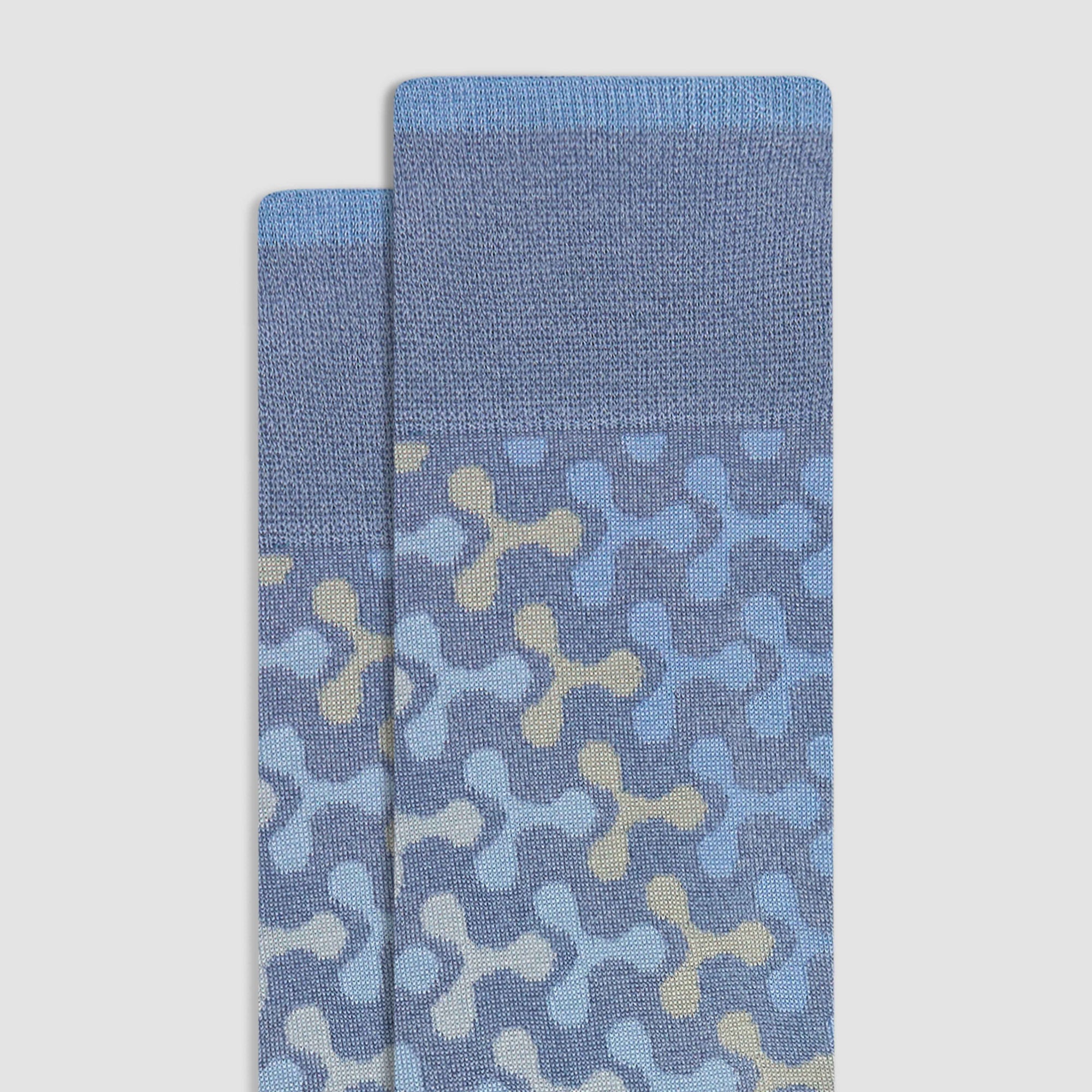 Geometric Mid-Calf Socks