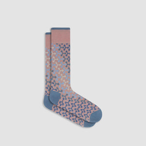 Geometric Mid-Calf Socks