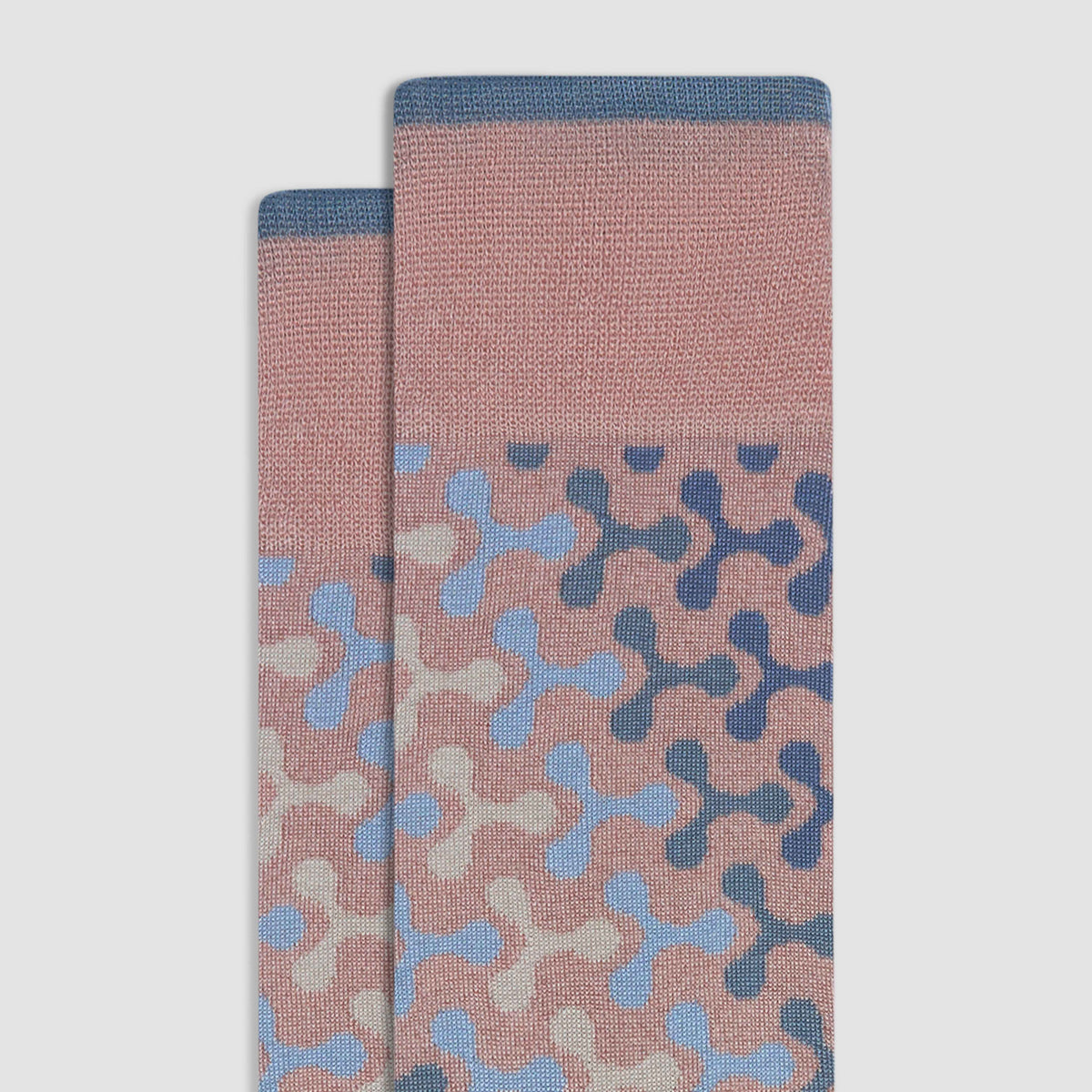 Geometric Mid-Calf Socks