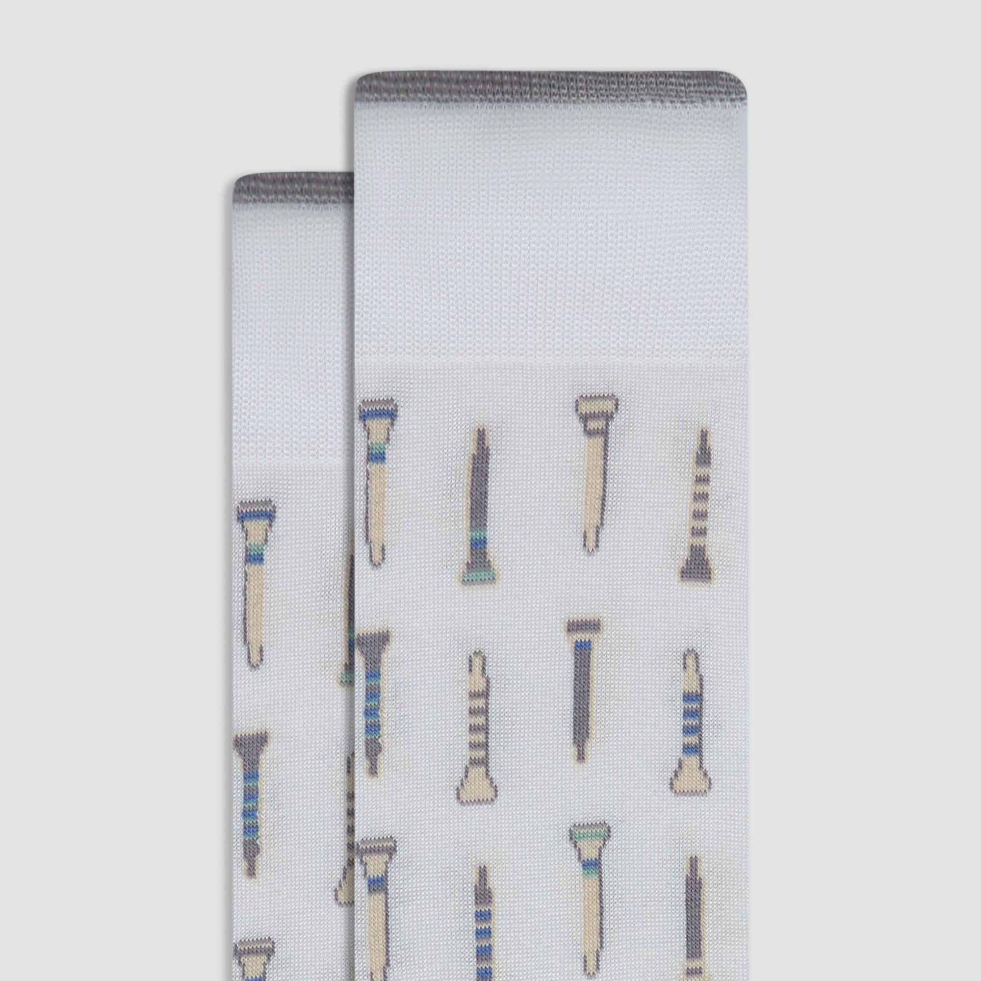 Golf Tees Mid-Calf Socks