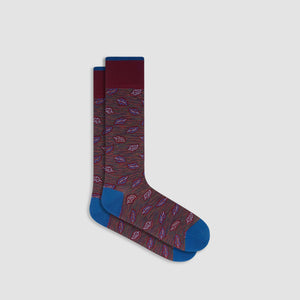 Autumn Leaf Mid-Calf Socks